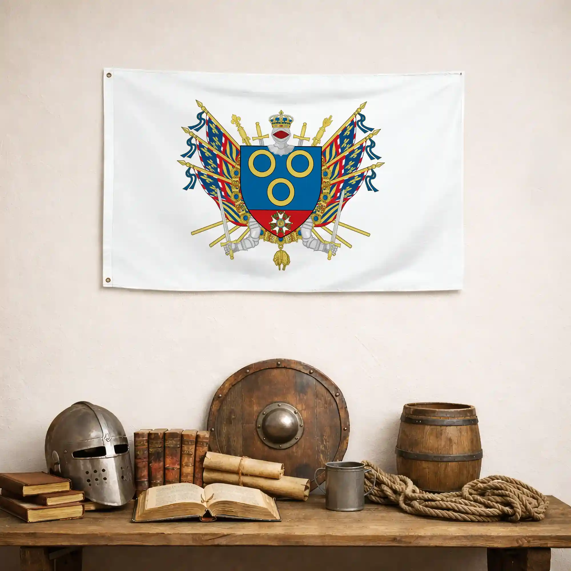 Drapeau - Blason de Chalon-sur-Saône - Image 4