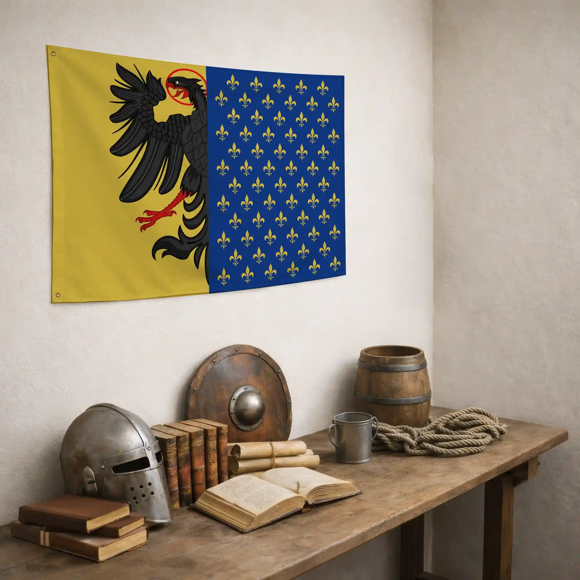 Drapeau - Blason de Charlemagne - Image 5