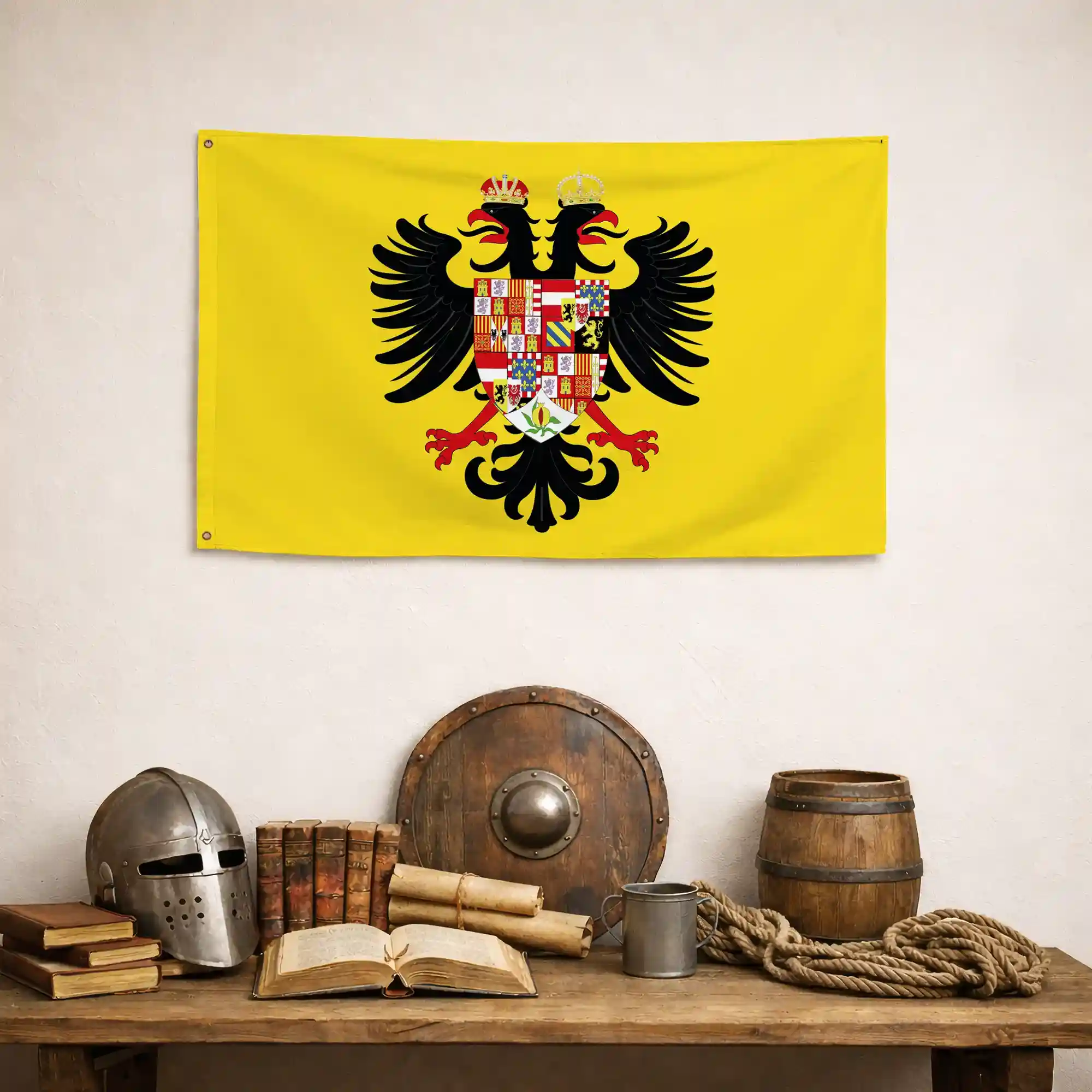 Drapeau - Blason de Charles Quint - Image 4