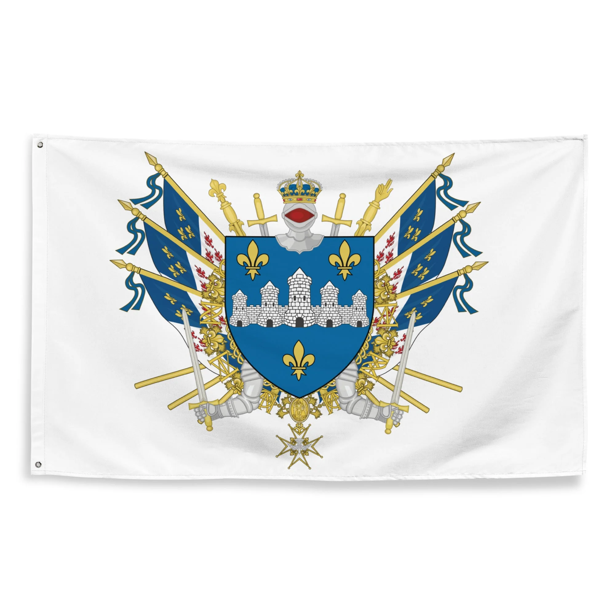 Drapeau - Blason de Château-Thierry