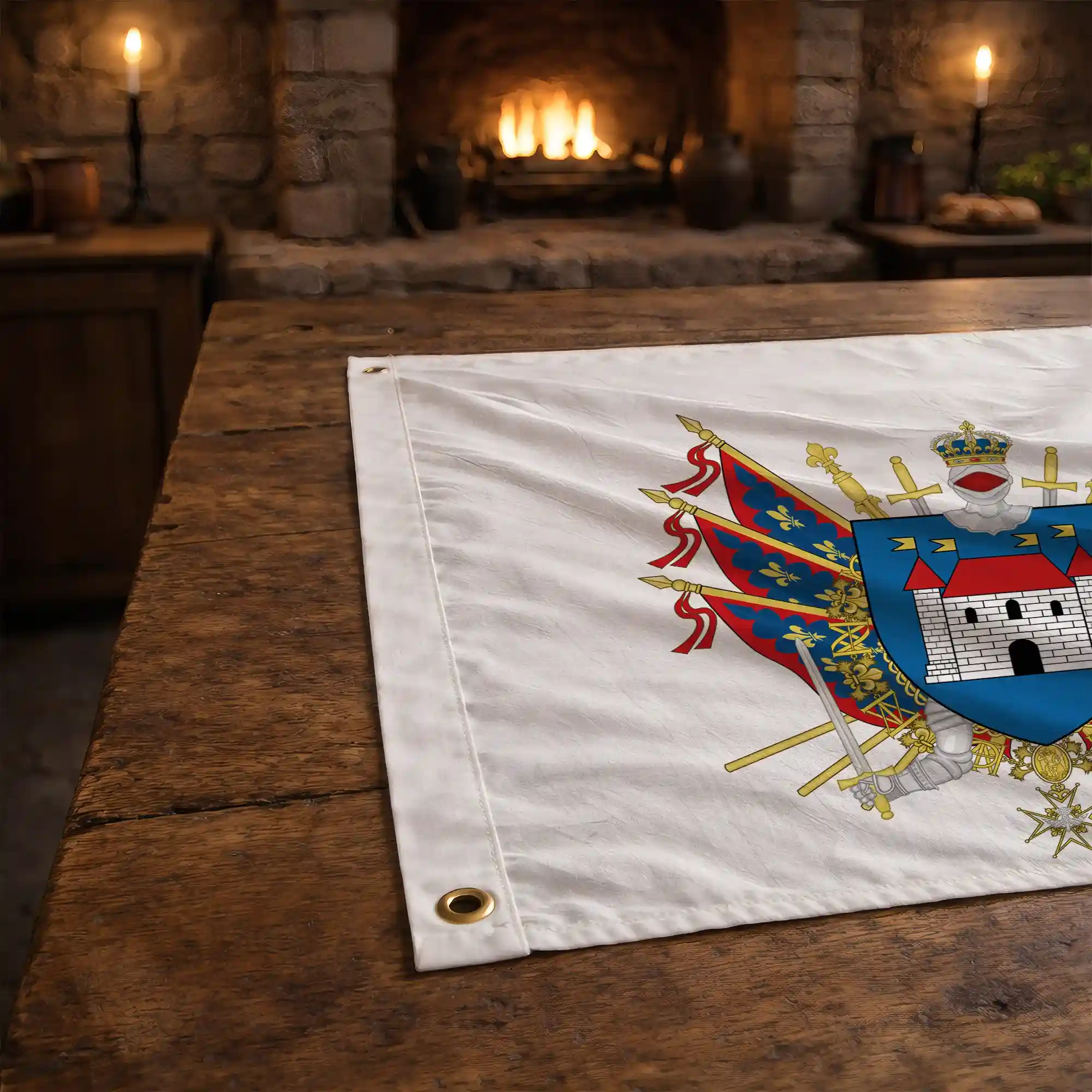 Drapeau - Blason de Châteauroux - Image 3