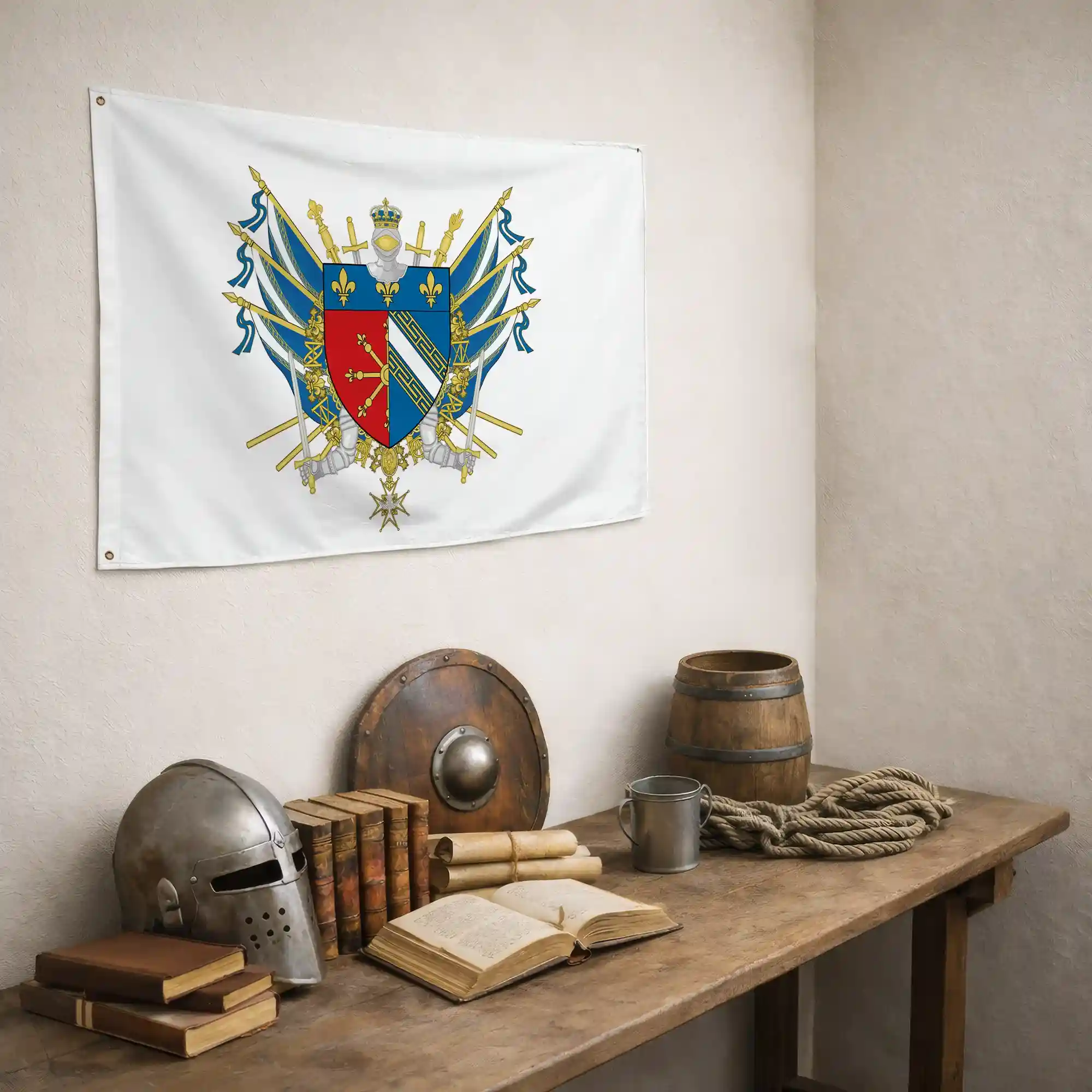 Drapeau - Blason de Chaumont - Image 5