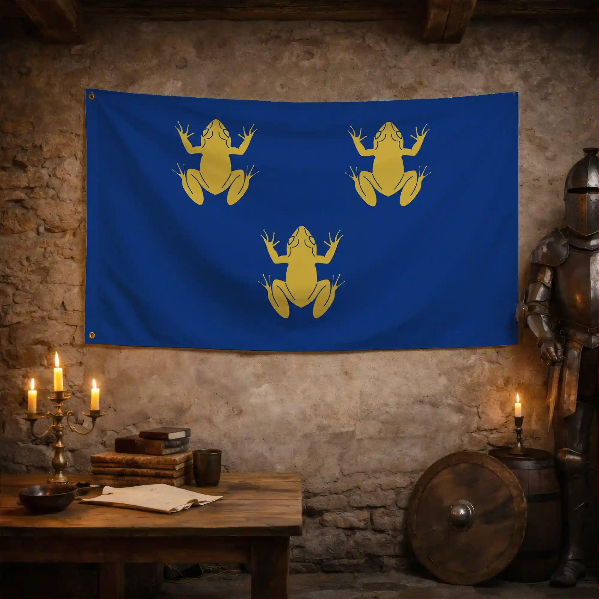 Drapeau - Blason de Clovis - Image 3