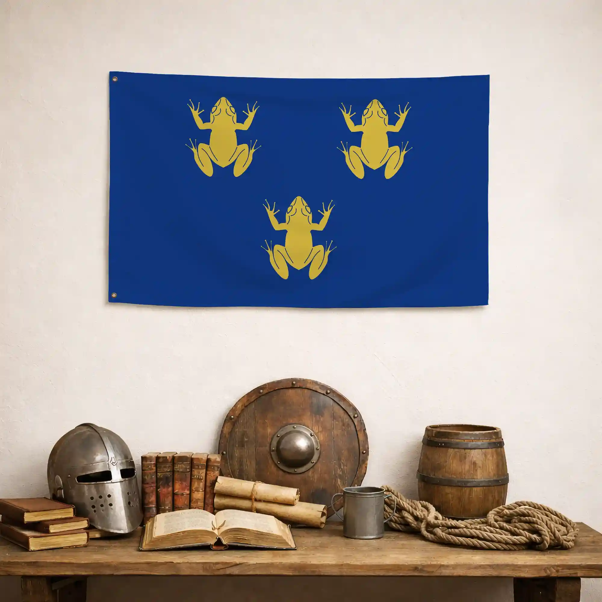 Drapeau - Blason de Clovis - Image 4
