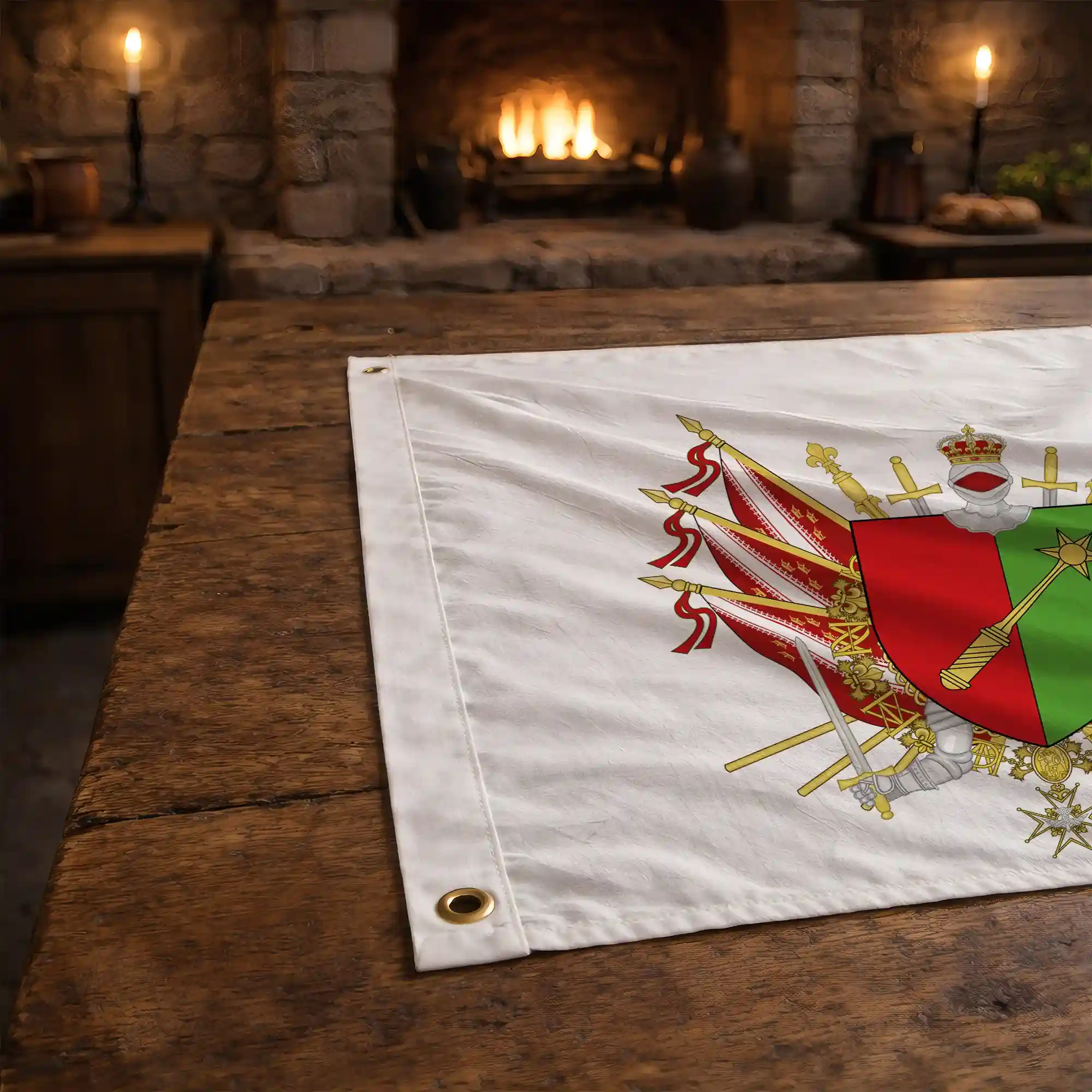 Drapeau - Blason de Colmar - Image 3