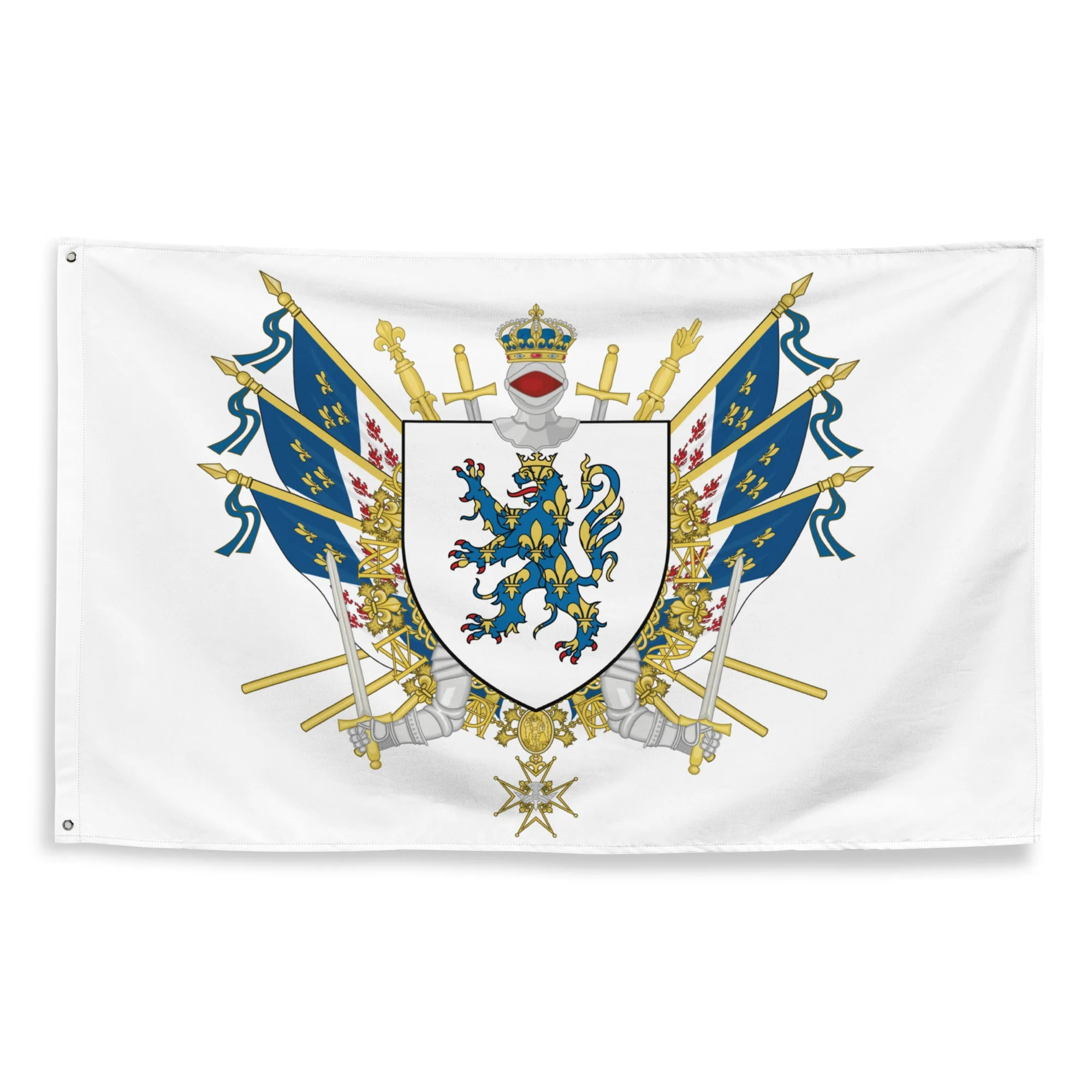 Drapeau - Blason de Compiègne