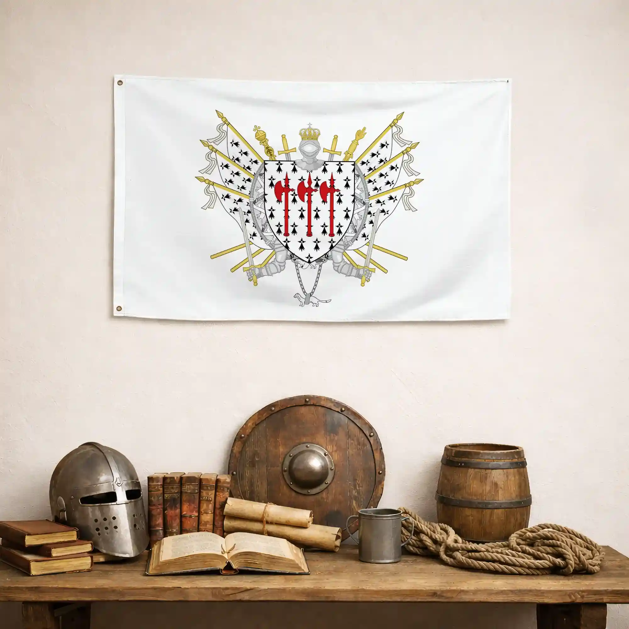 Drapeau - Blason de Concarneau - Image 4