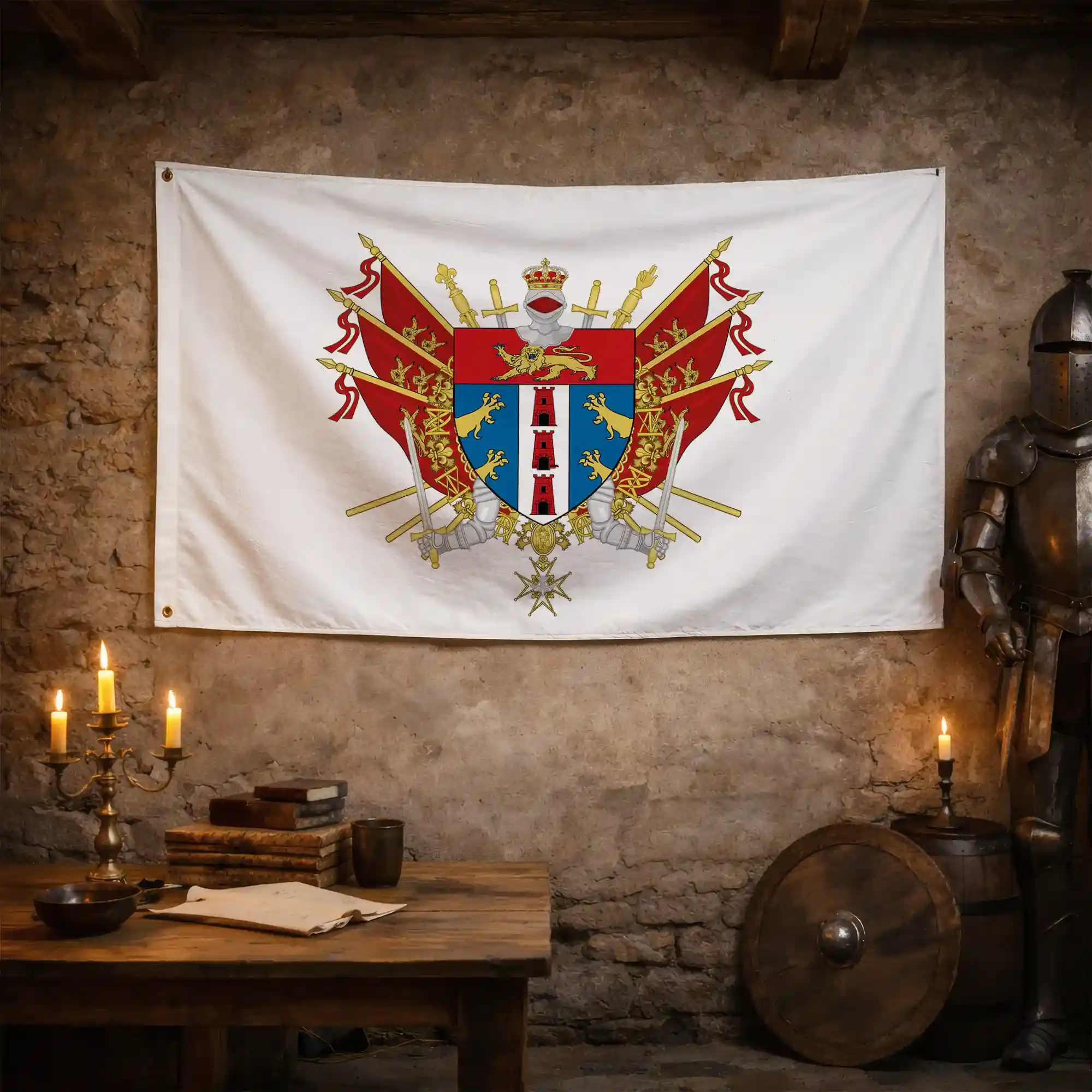Drapeau - Blason de Deauville - Image 3