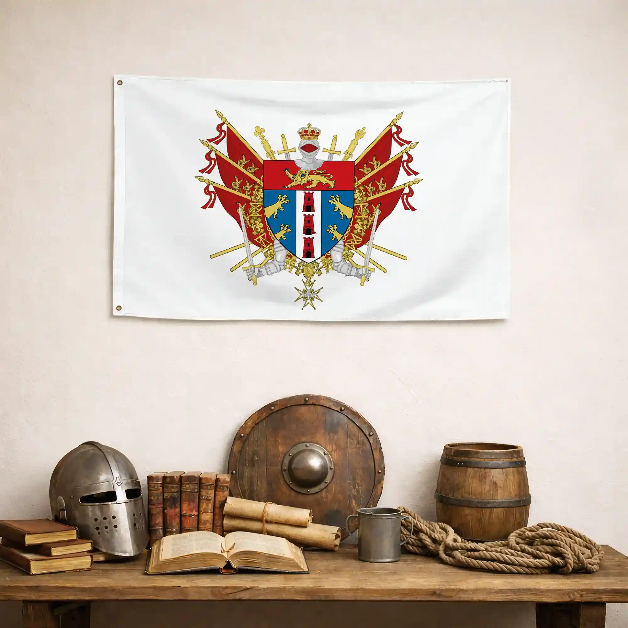 Drapeau - Blason de Deauville - Image 4
