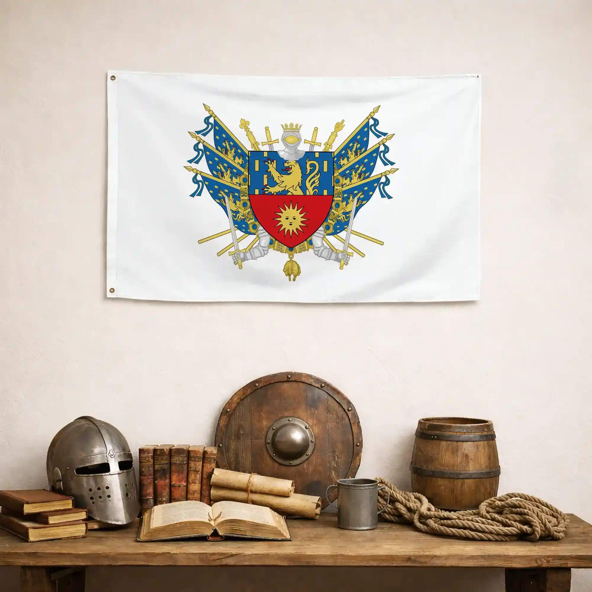 Drapeau - Blason de Dole - Image 4