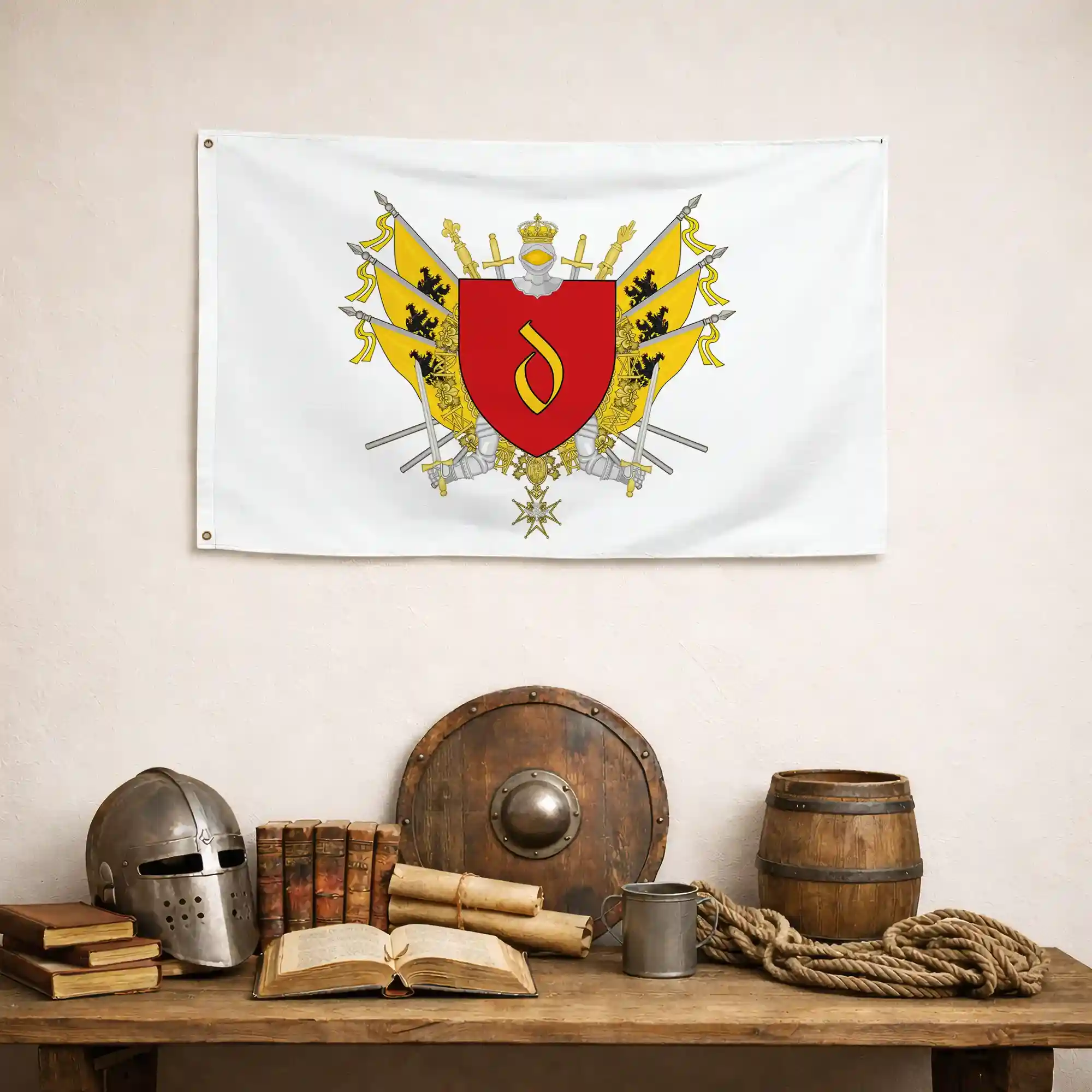 Drapeau - Blason de Douai - Image 4