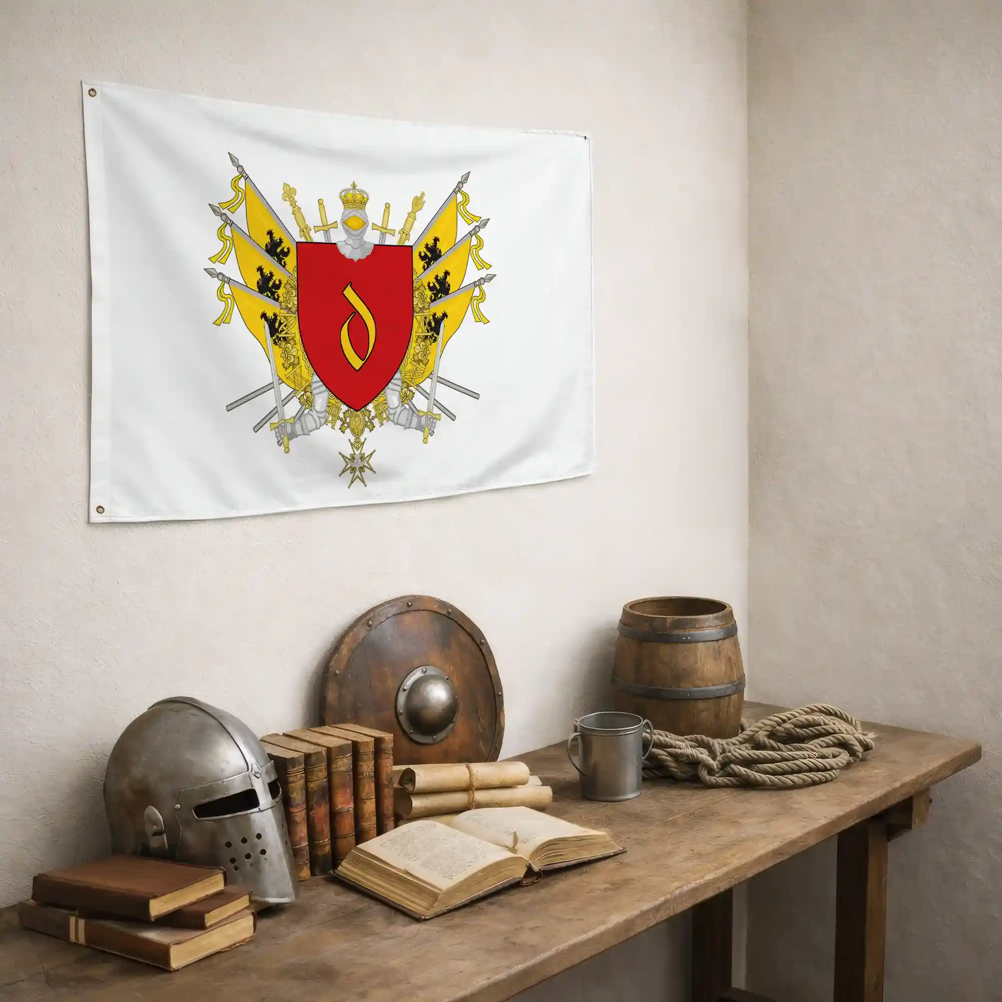 Drapeau - Blason de Douai - Image 5