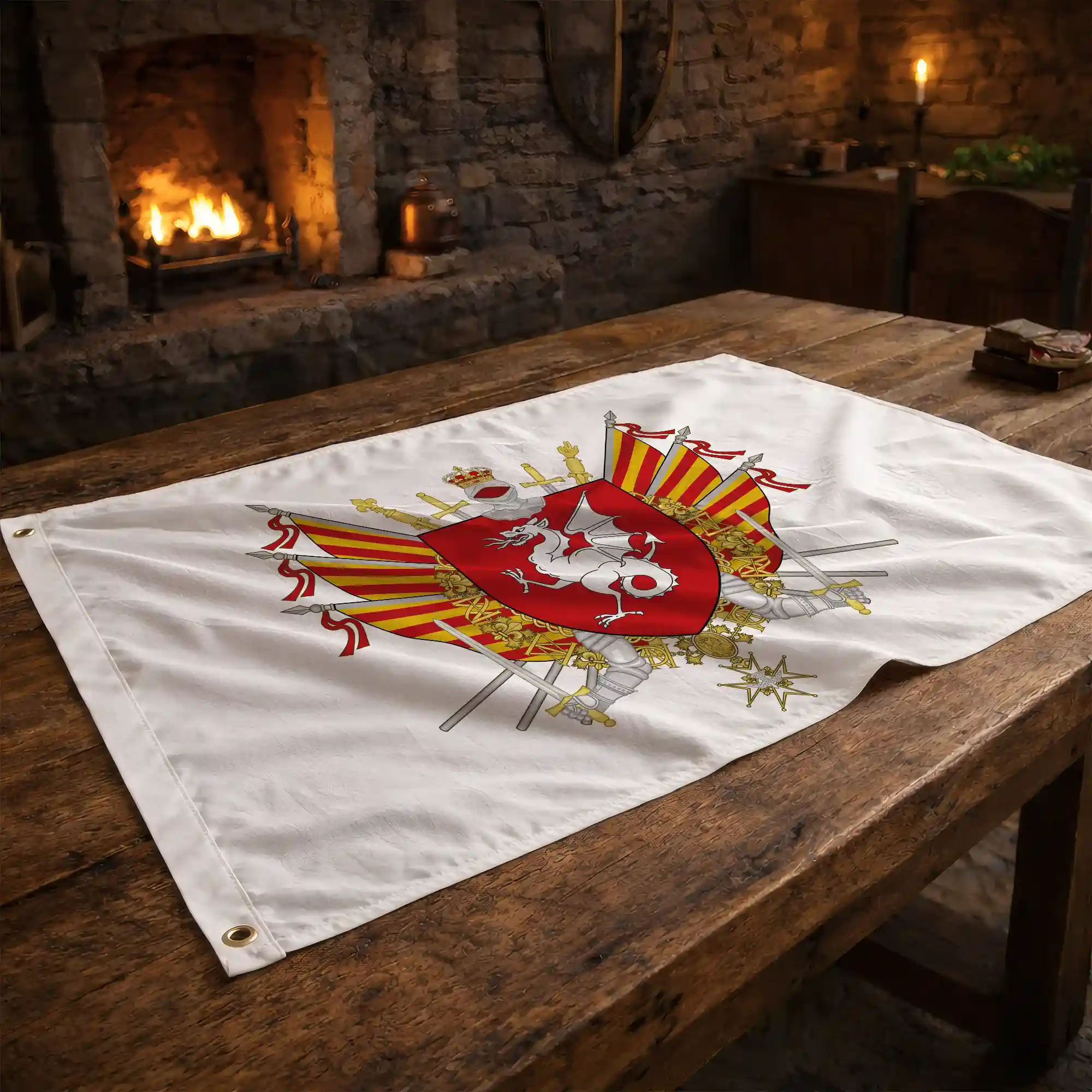 Drapeau - Blason de Draguignan - Image 2