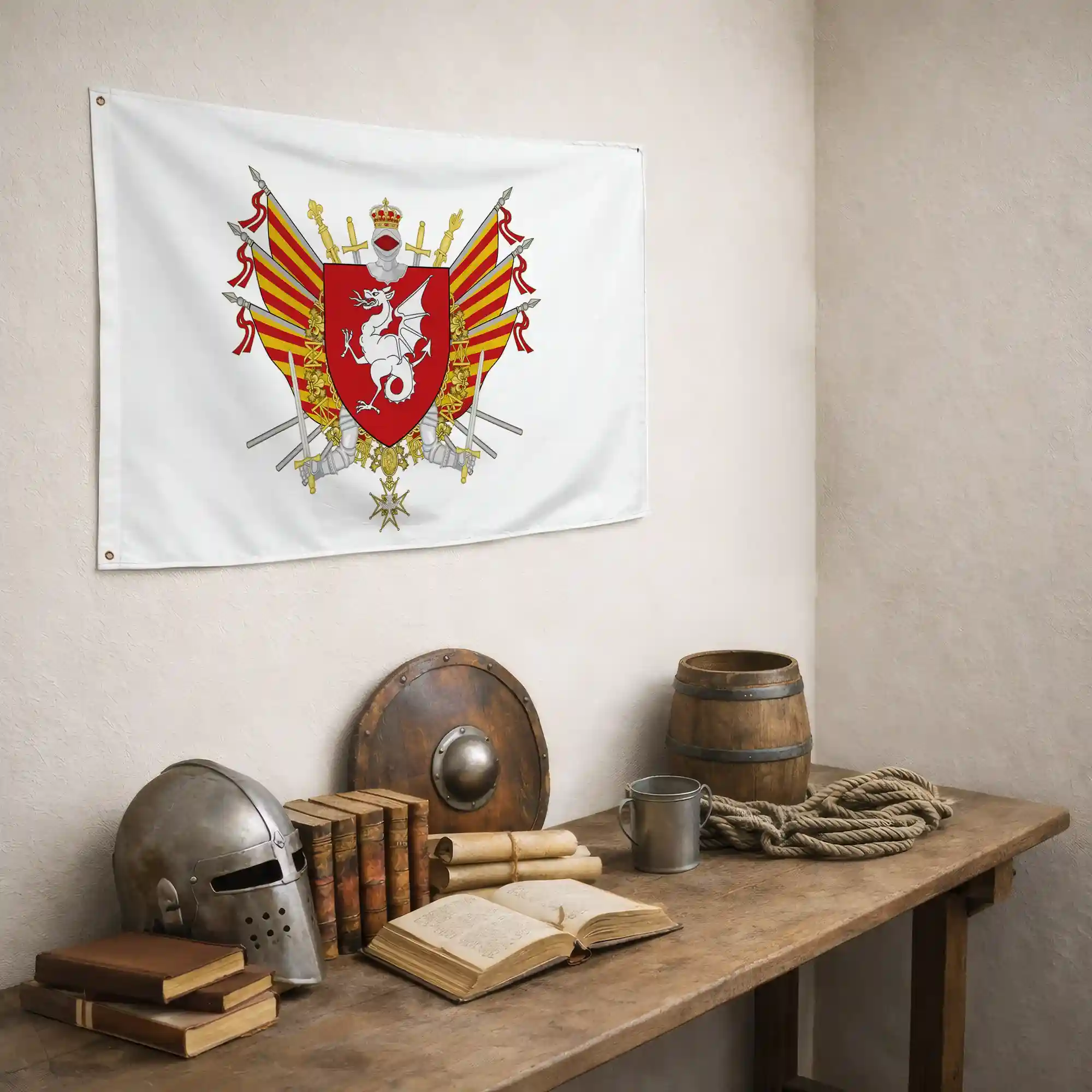 Drapeau - Blason de Draguignan - Image 5