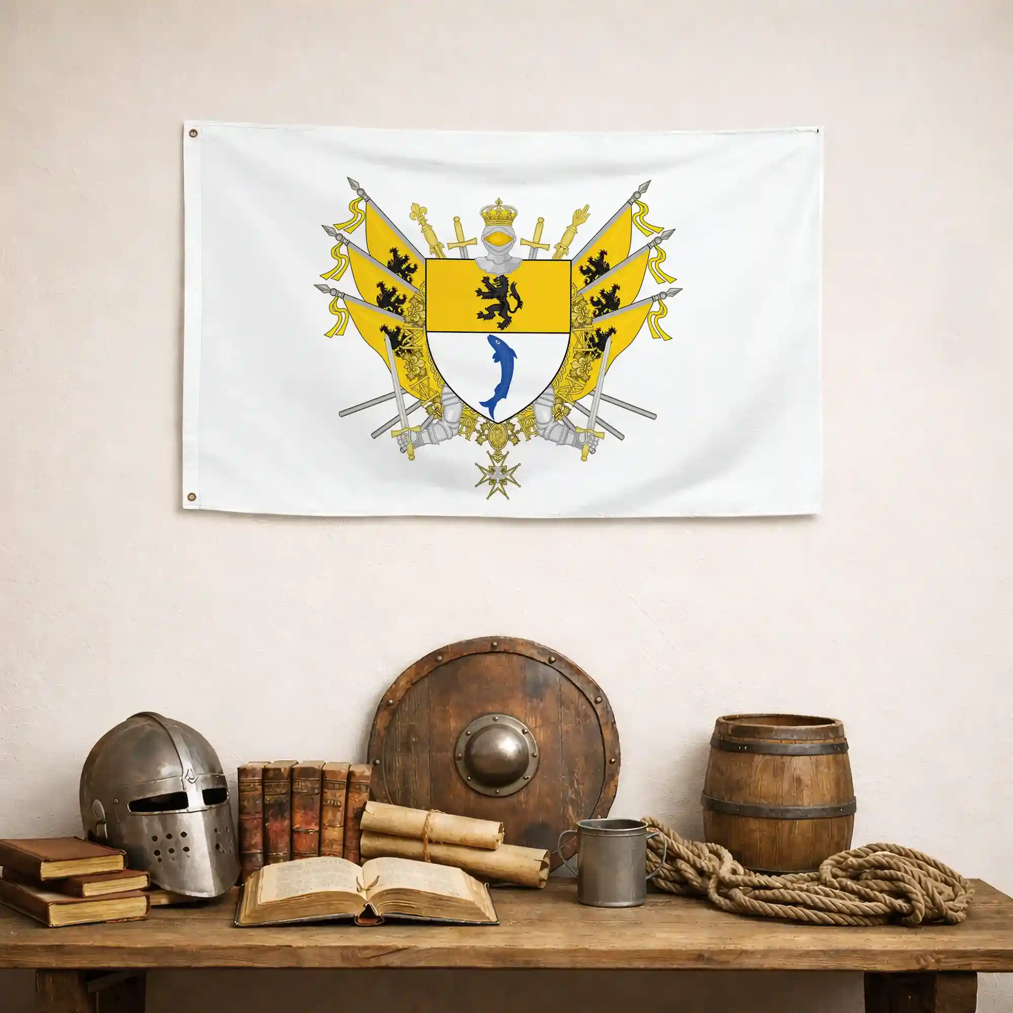 Drapeau - Blason de Dunkerque - Image 4