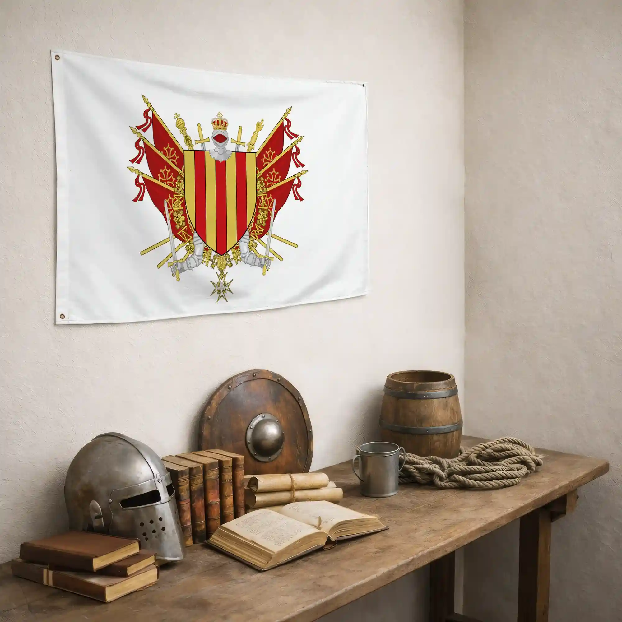 Drapeau - Blason de Foix - Image 5