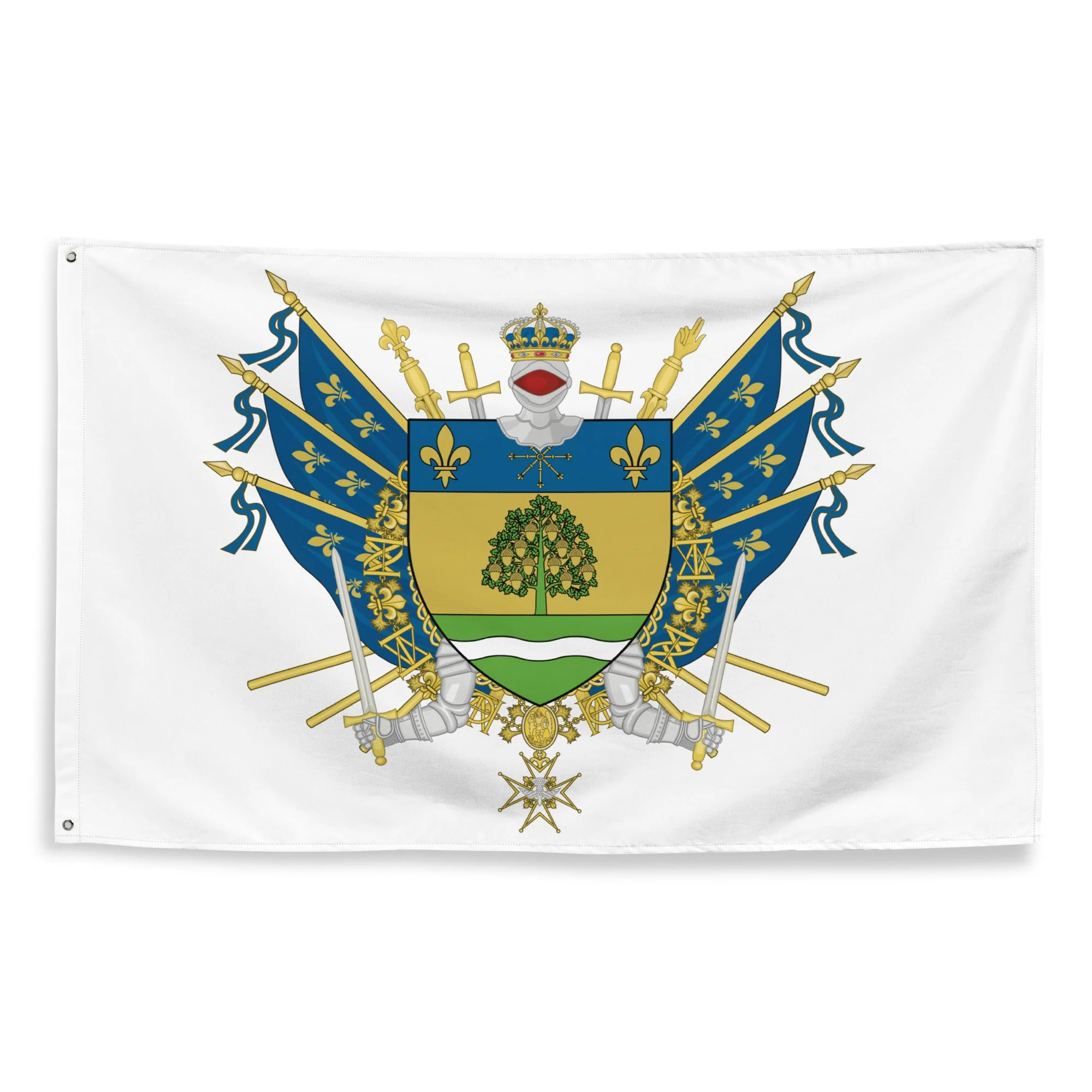 Drapeau - Blason de Fontenay-sous-Bois