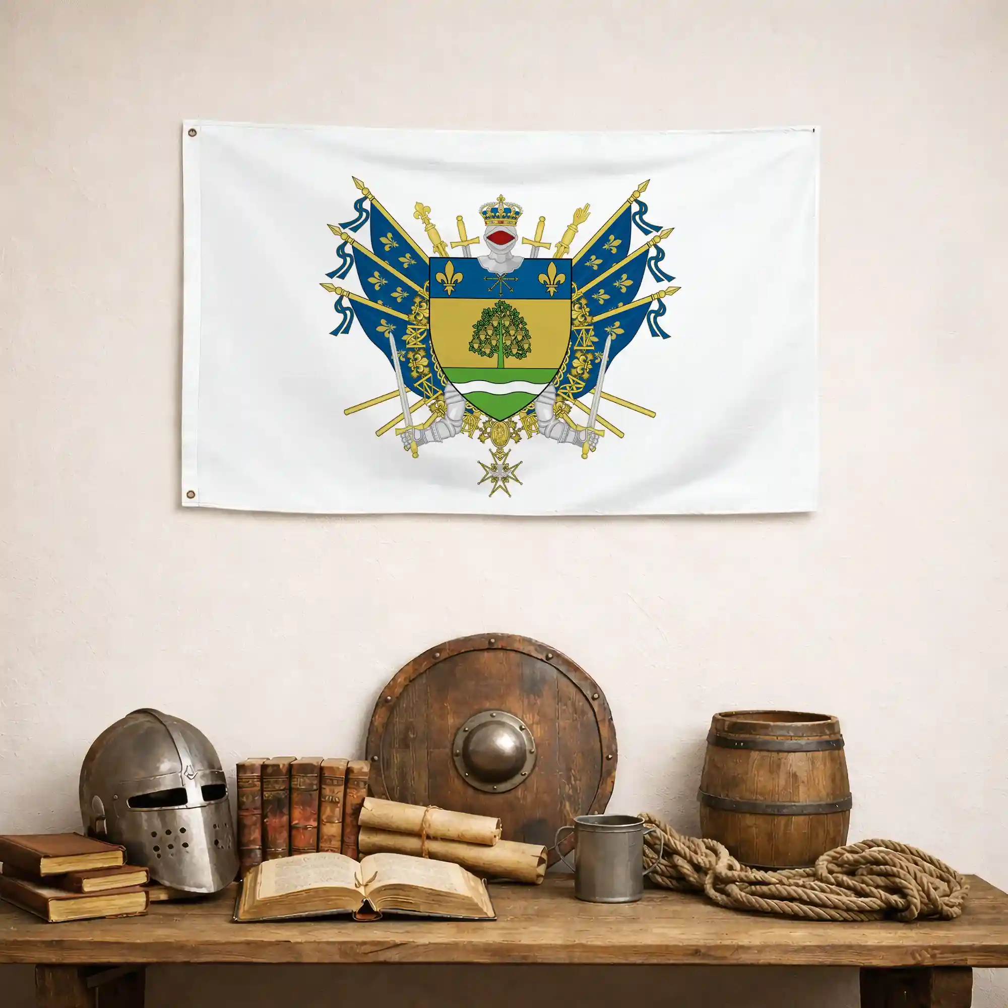 Drapeau - Blason de Fontenay-sous-Bois - Image 5