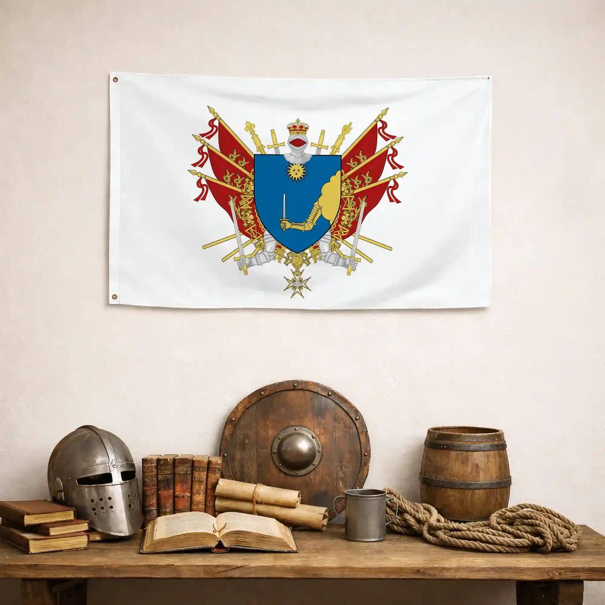 Drapeau - Blason de Granville - Image 4