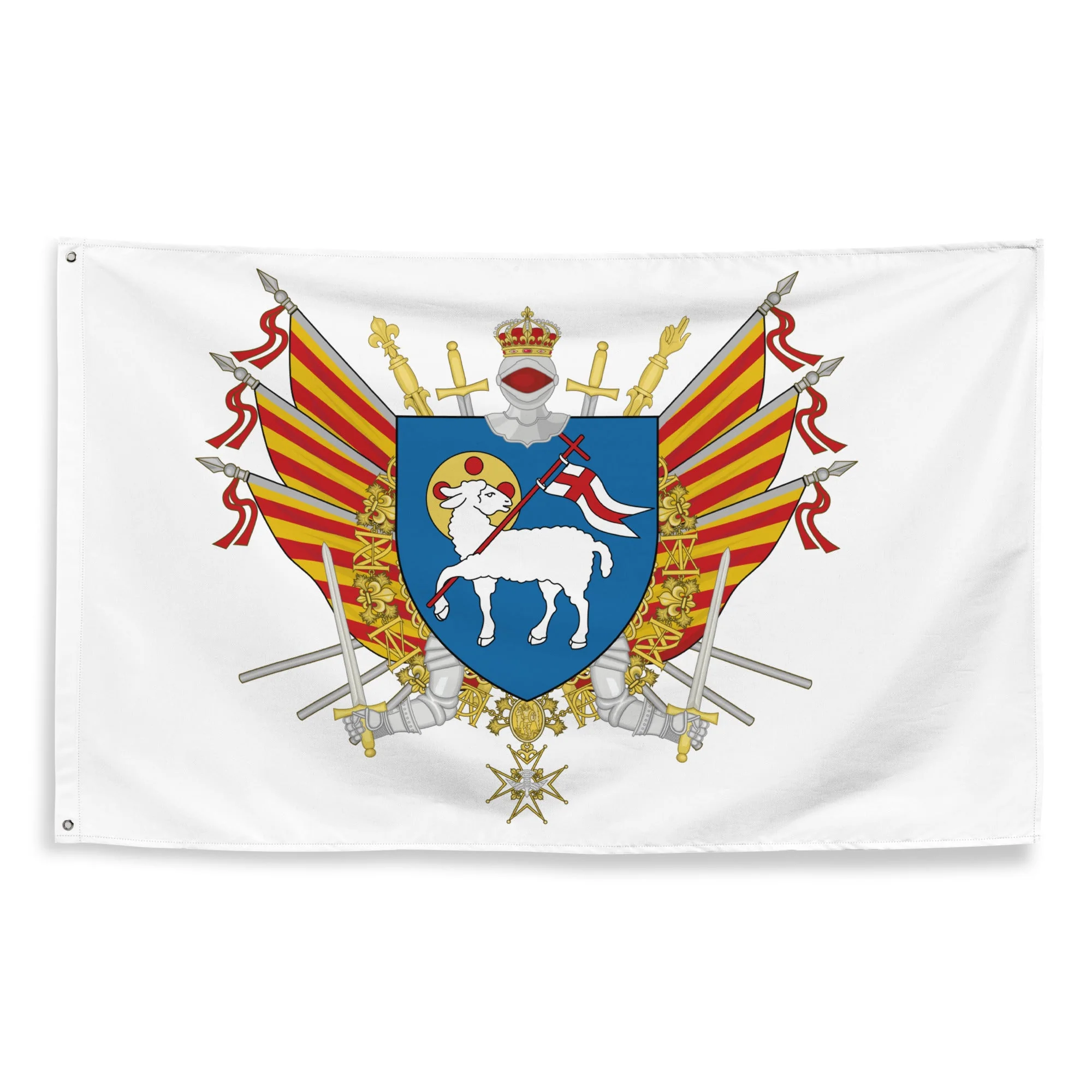 Drapeau - Blason de Grasse