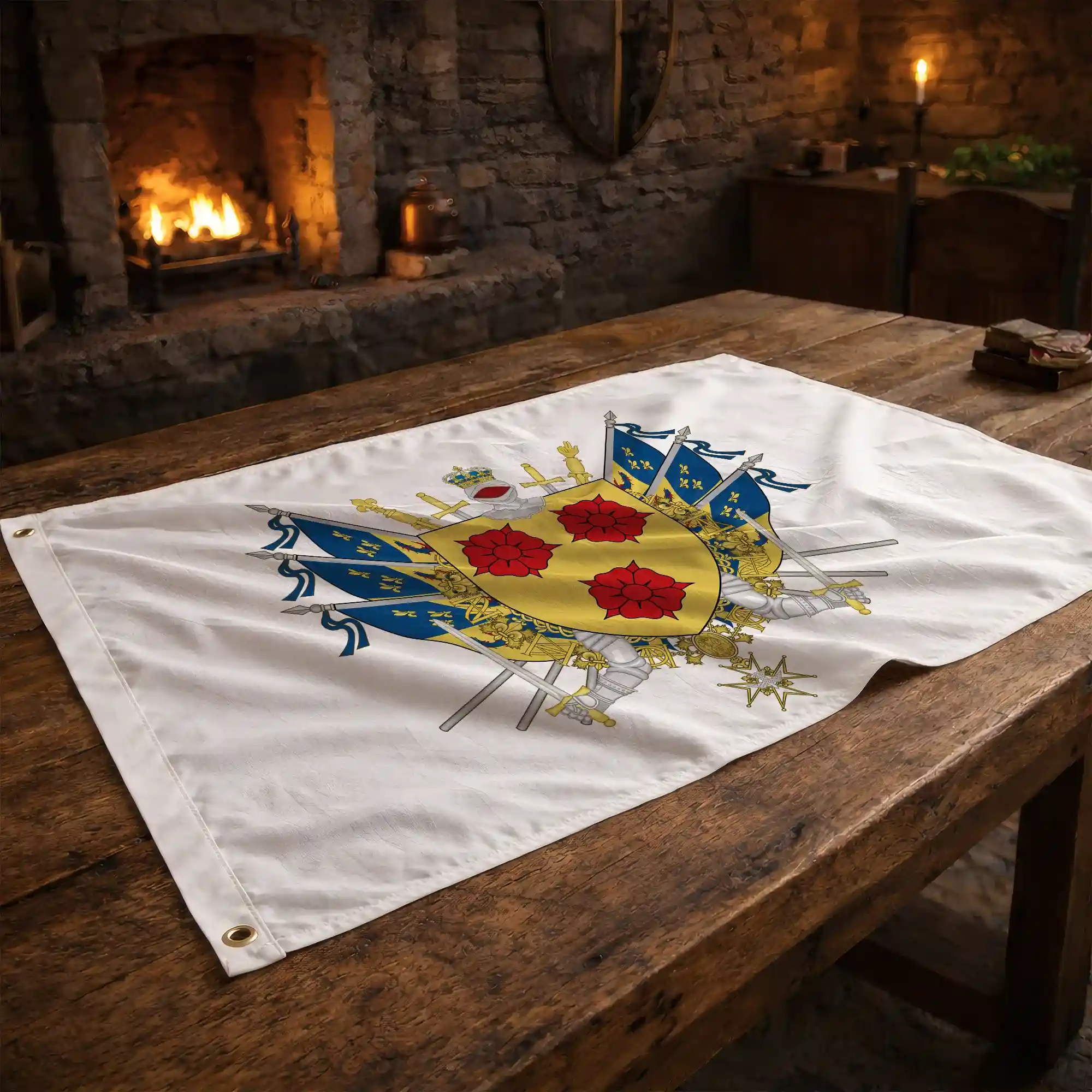 Drapeau - Blason de Grenoble - Image 2