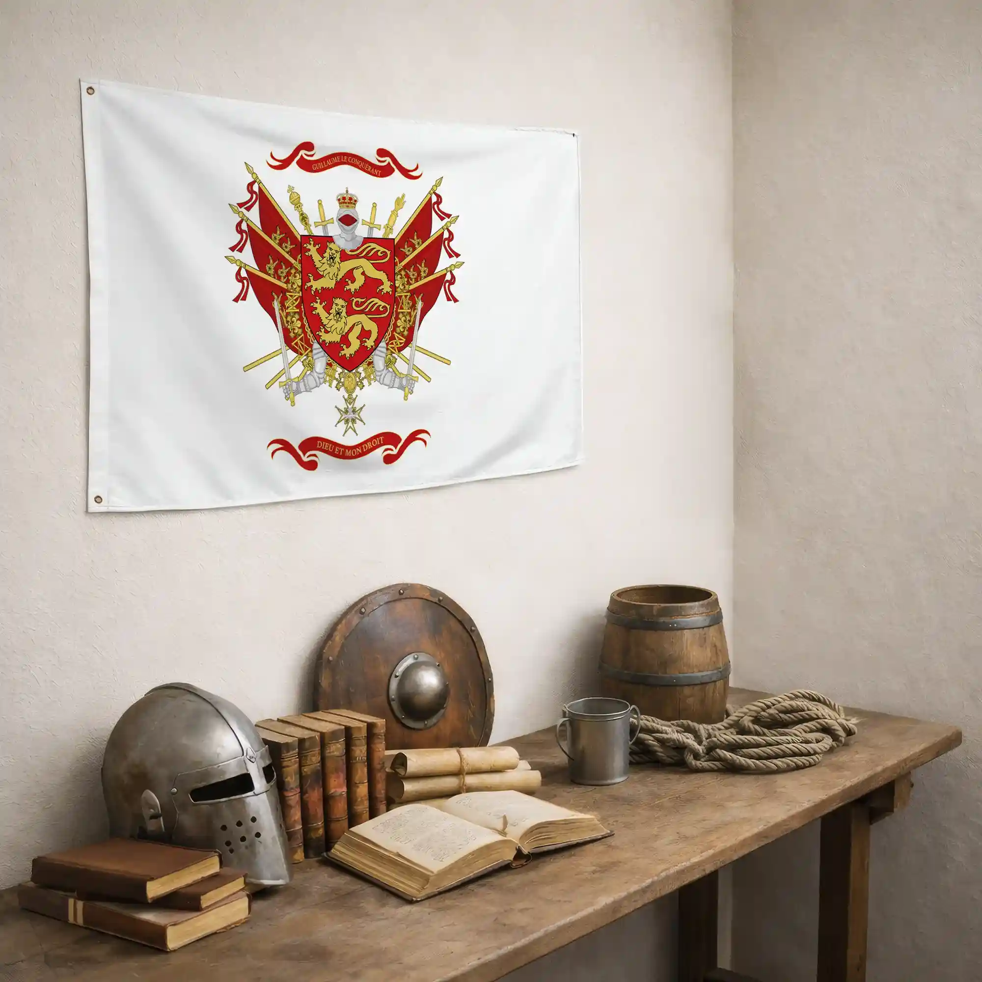 Drapeau - Blason de Guillaume le Conquérant - Image 5