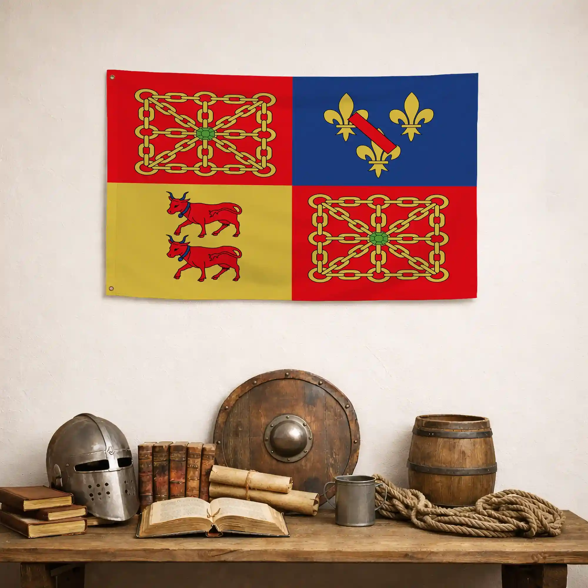 Drapeau - Blason de Henri IV - Image 5