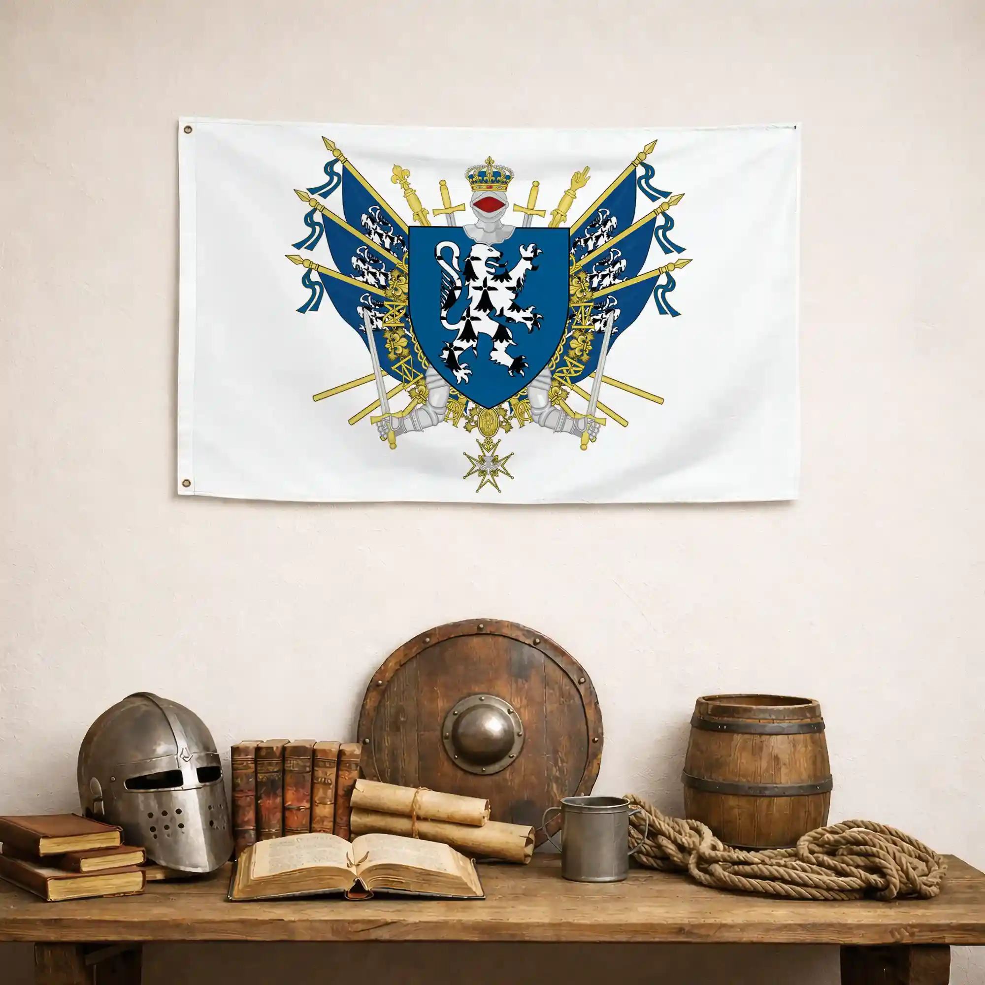 Drapeau - Blason de la Bresse - Image 5
