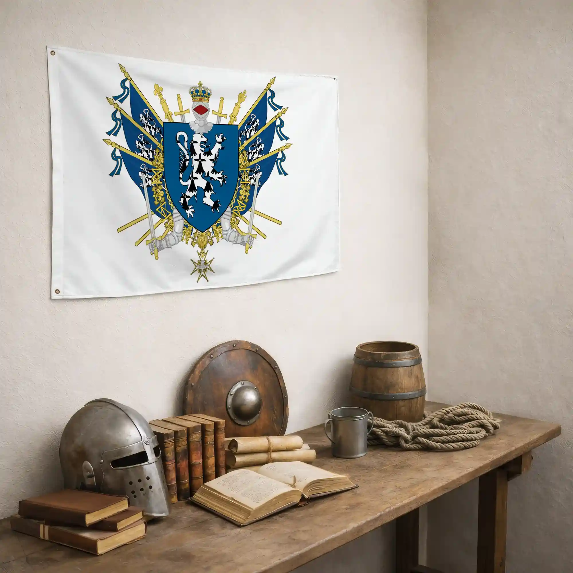 Drapeau - Blason de la Bresse - Image 6