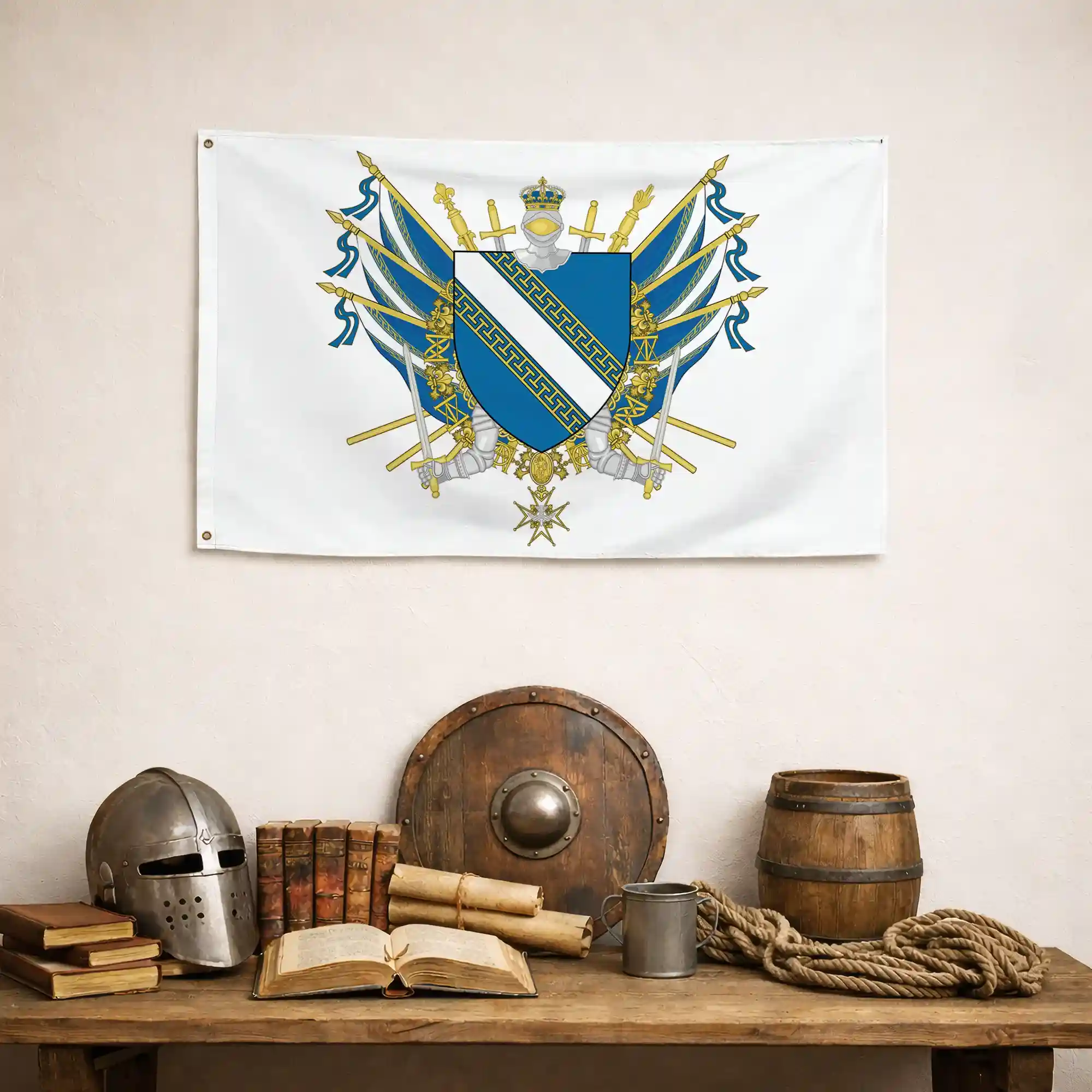 Drapeau - Blason de la Champagne-Ardenne - Image 5