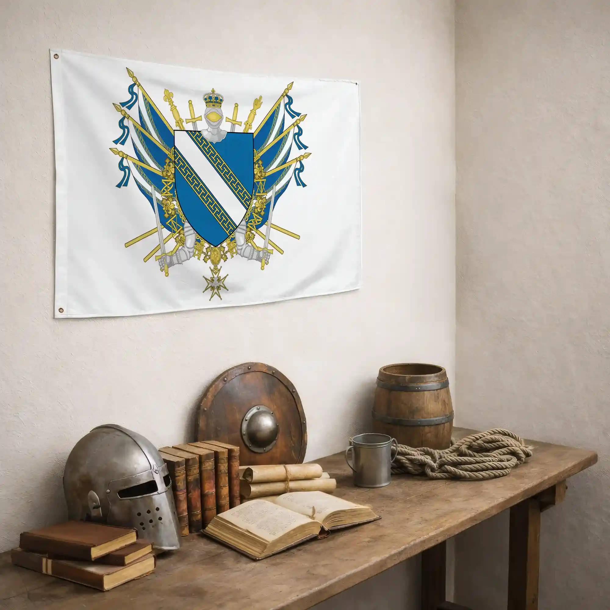 Drapeau - Blason de la Champagne-Ardenne - Image 6