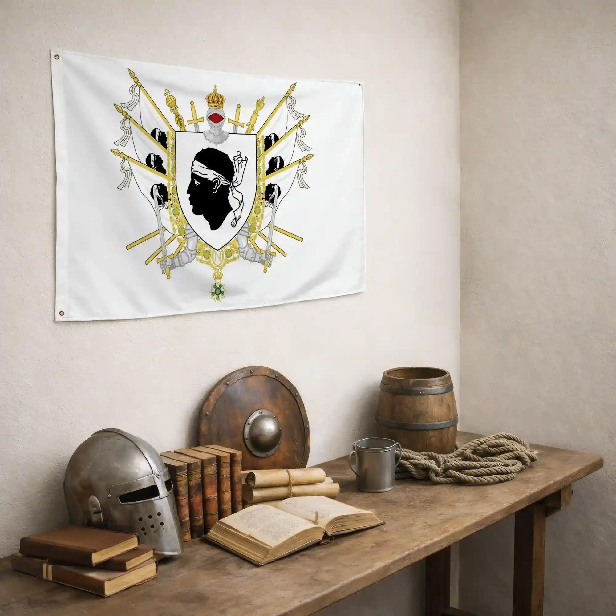 Drapeau - Blason de la Corse - Image 6