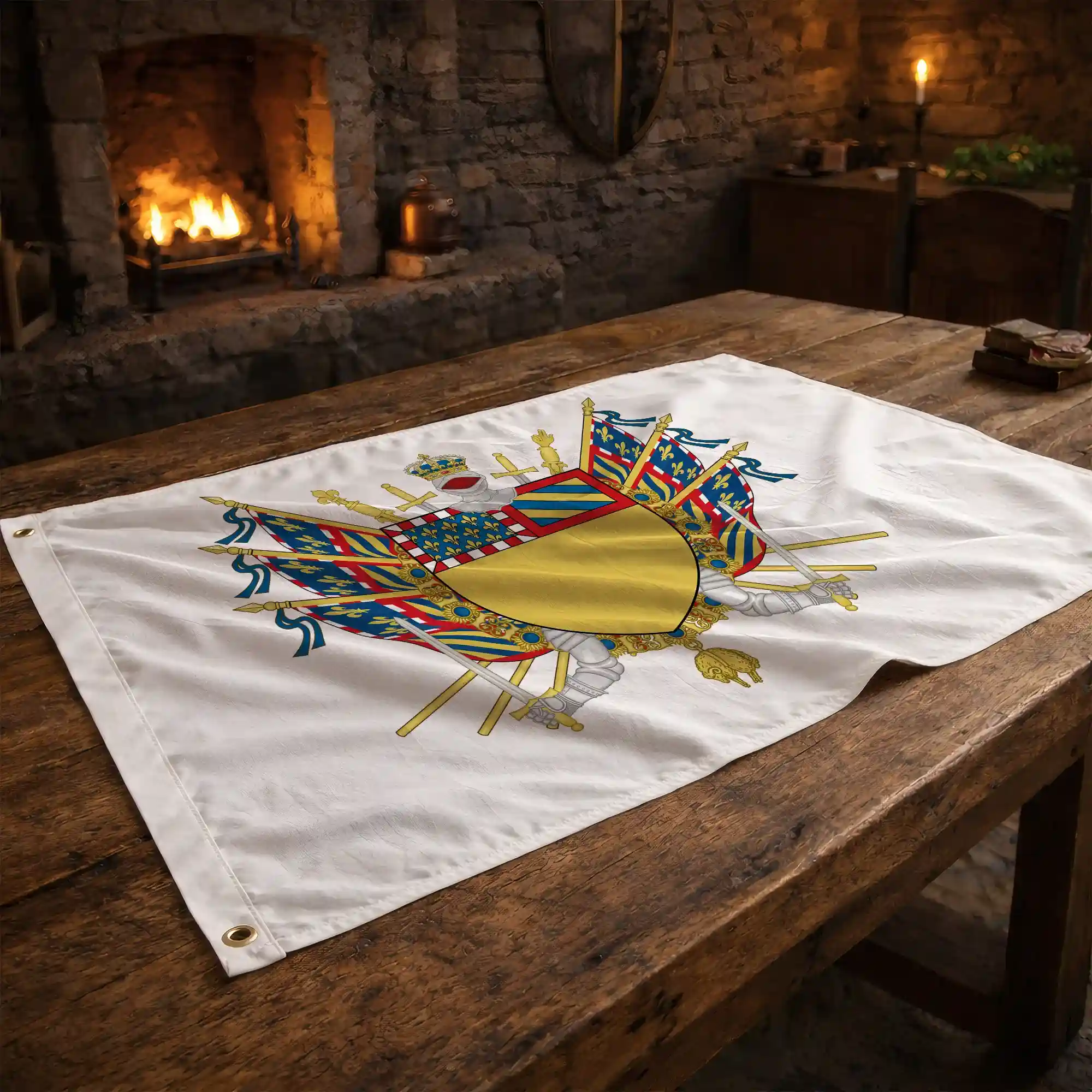 Drapeau - Blason de la Côte-d'Or (21) - Image 2