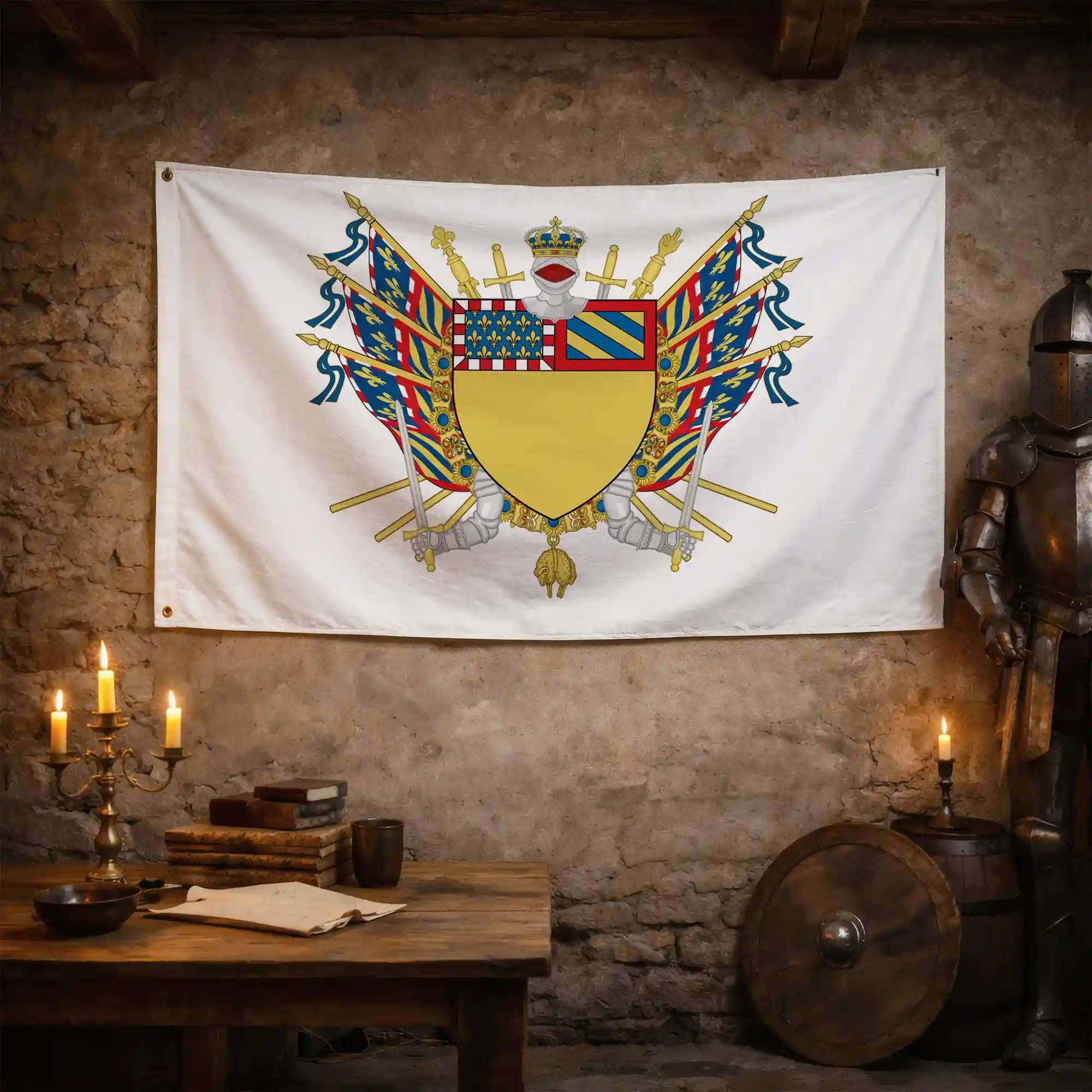 Drapeau - Blason de la Côte-d'Or (21) - Image 3