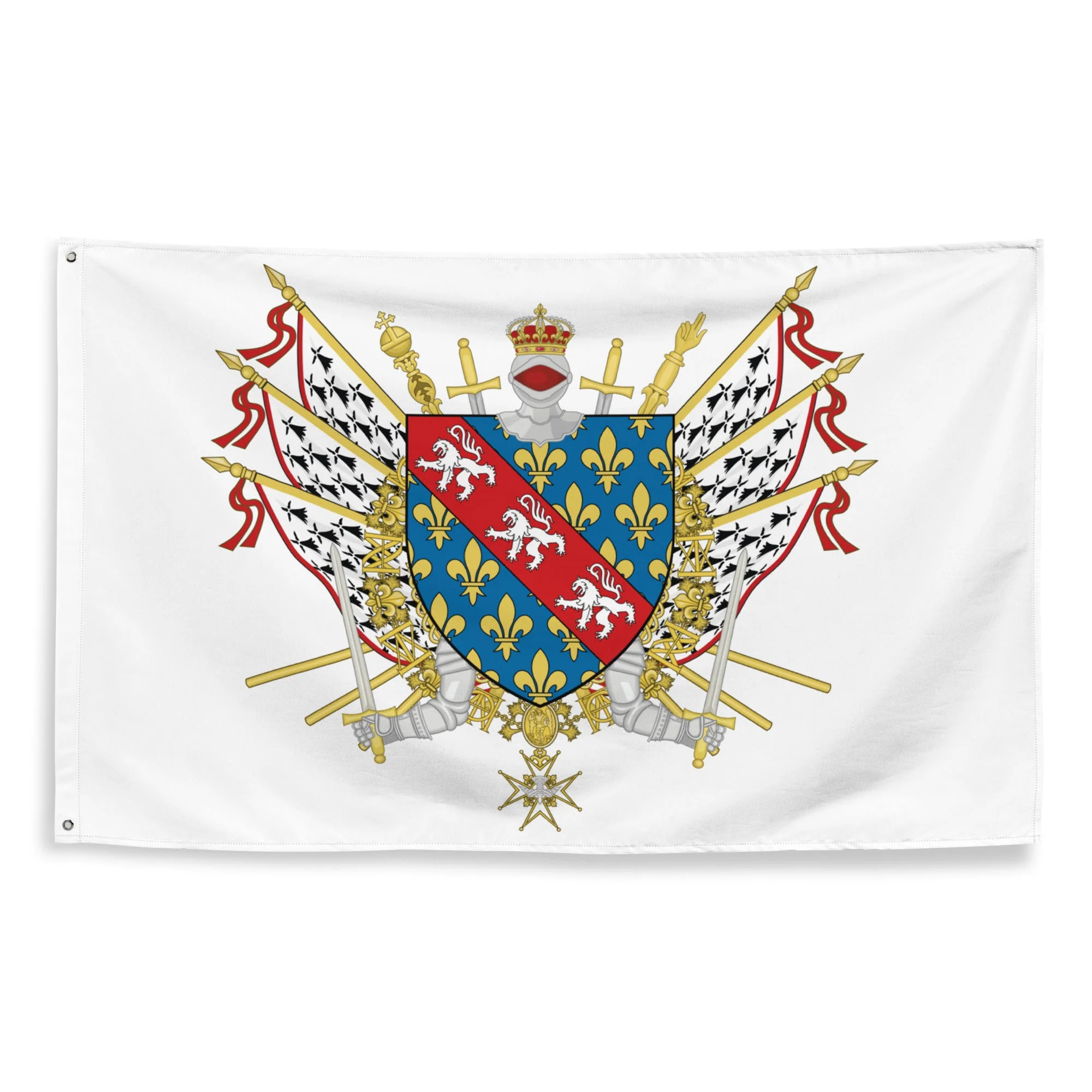 Drapeau - Blason de la Creuse (23)