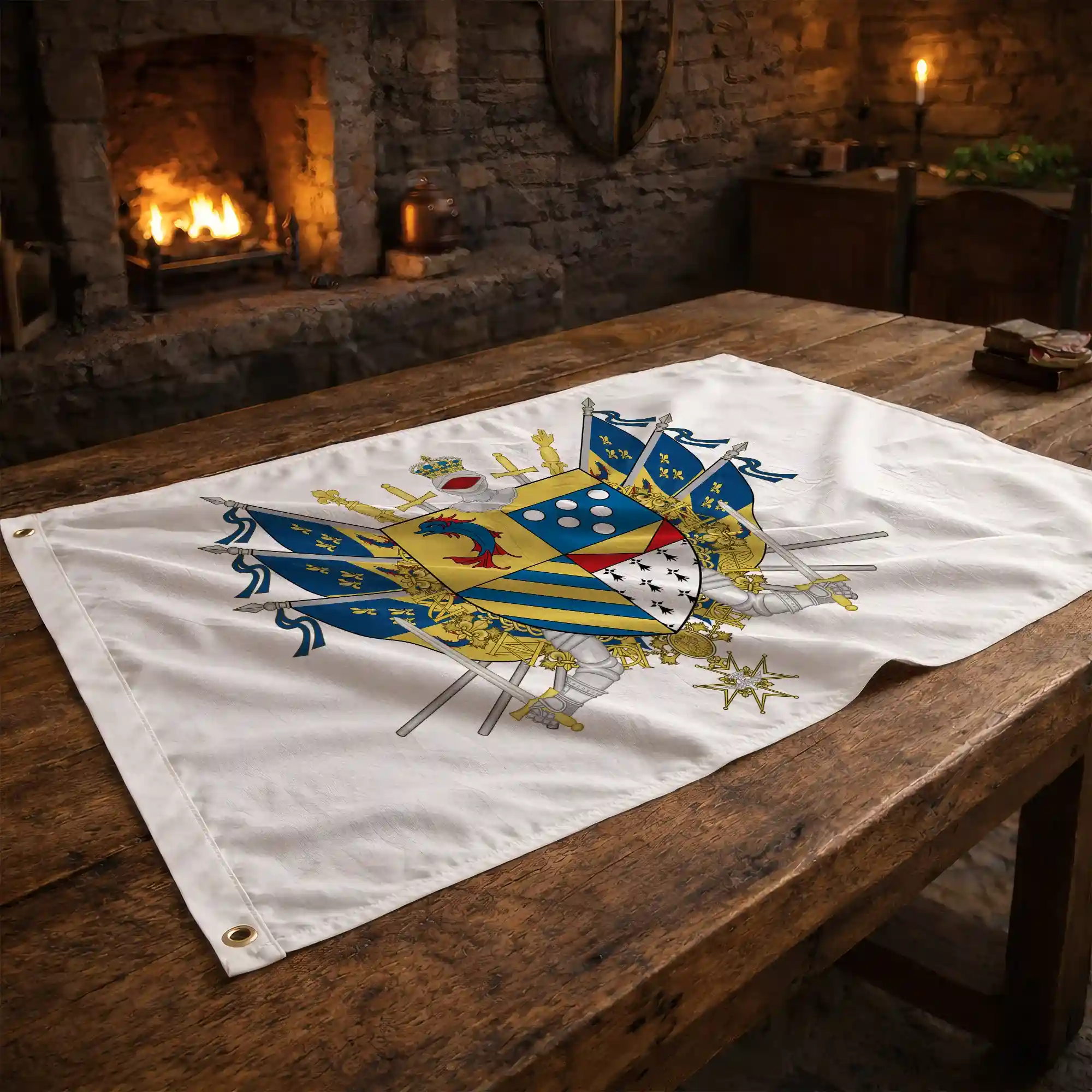 Drapeau - Blason de la Drôme (26) - Image 2