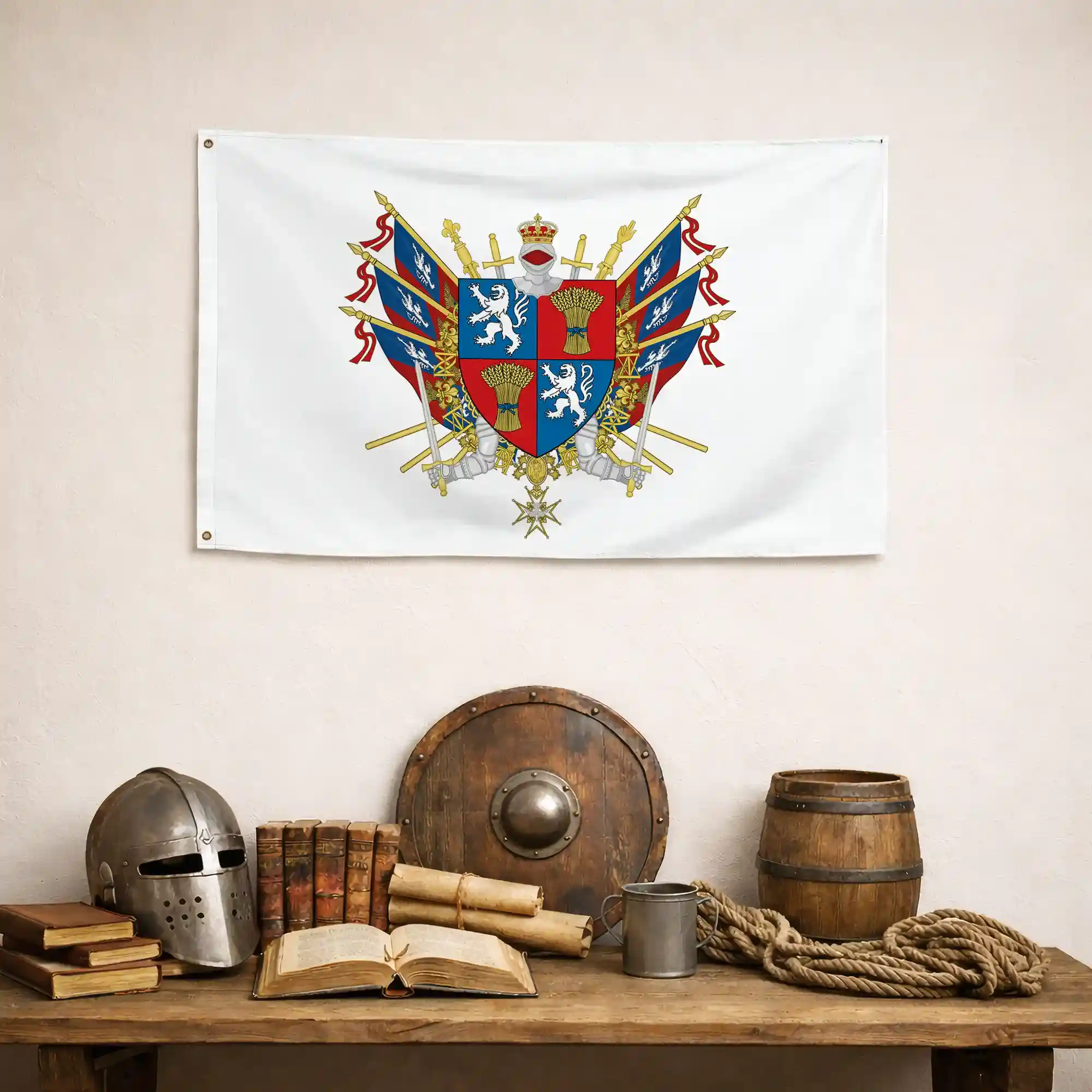 Drapeau - Blason de la Gascogne - Image 4