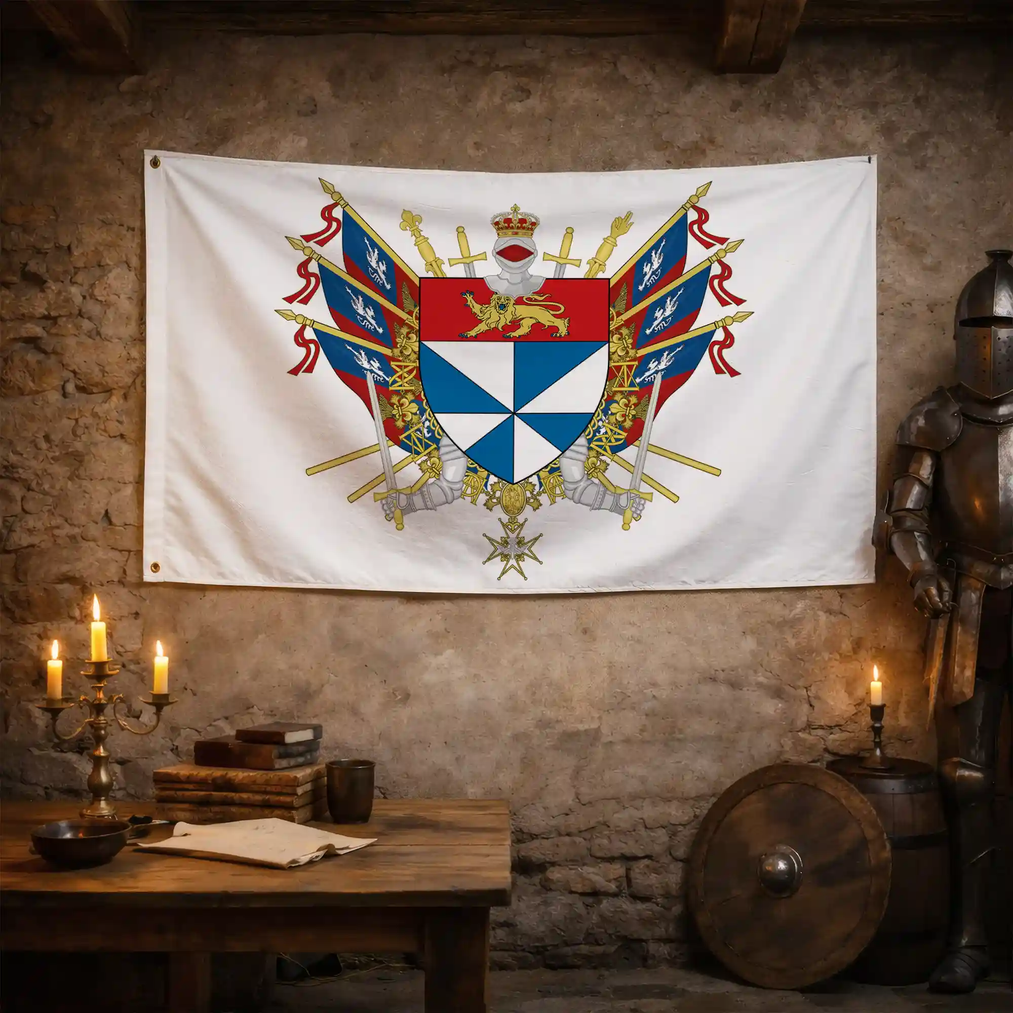 Drapeau - Blason de la Gironde (33) - Image 3