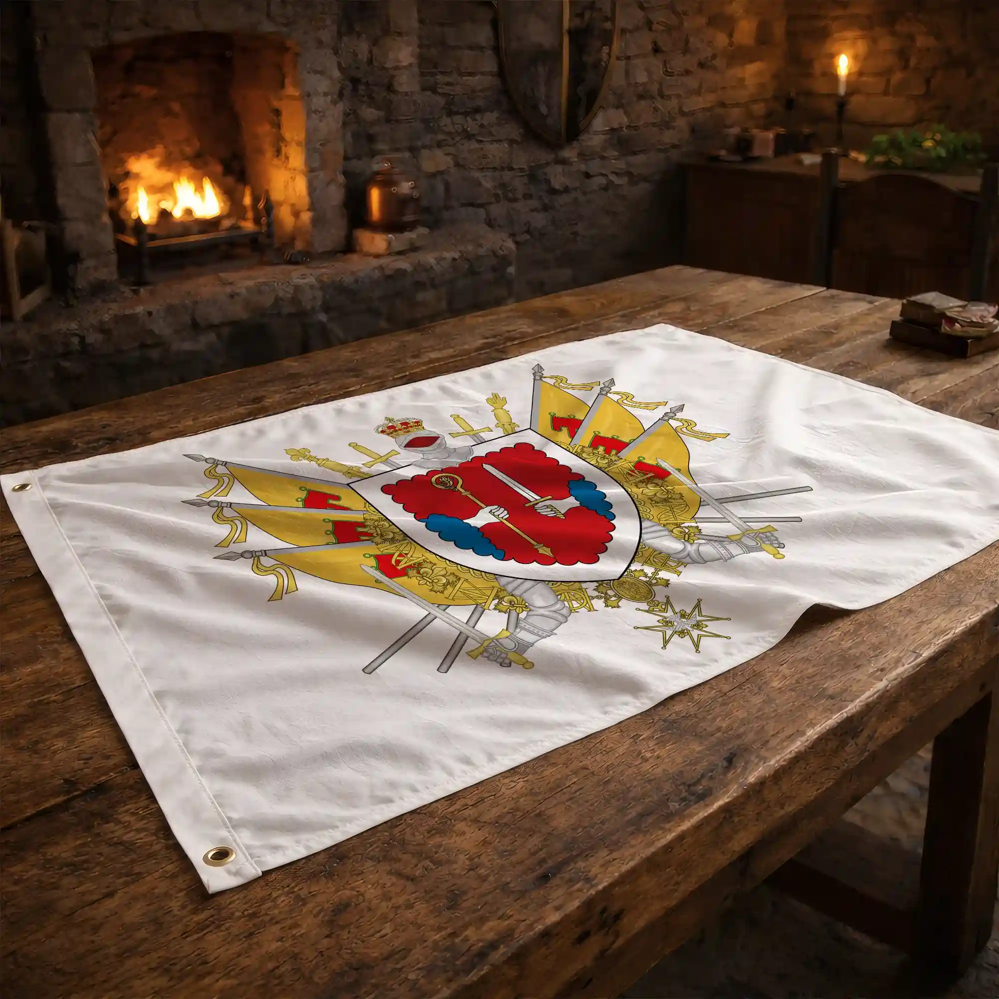 Drapeau - Blason de la Haute-Loire (43) - Image 2