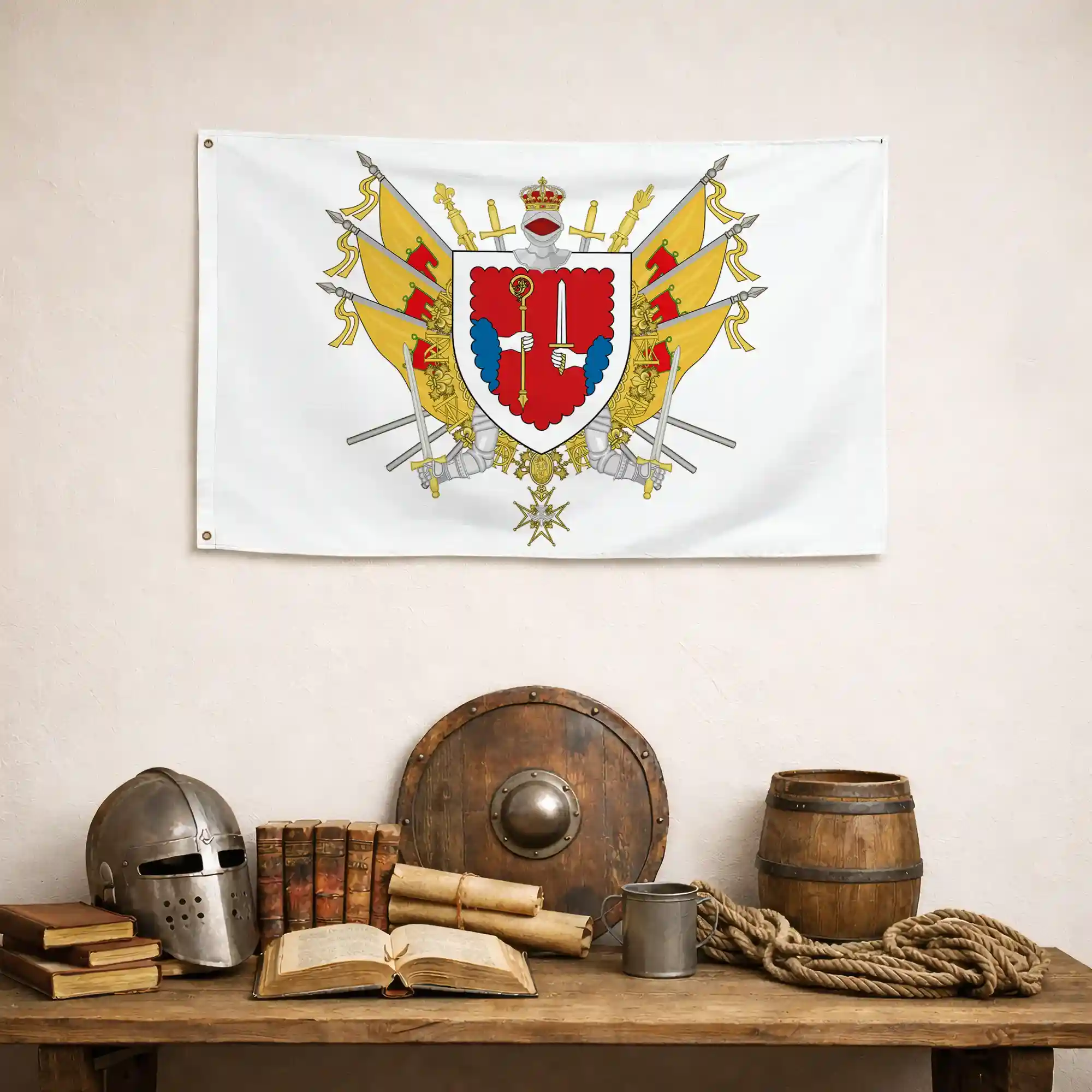 Drapeau - Blason de la Haute-Loire (43) - Image 5