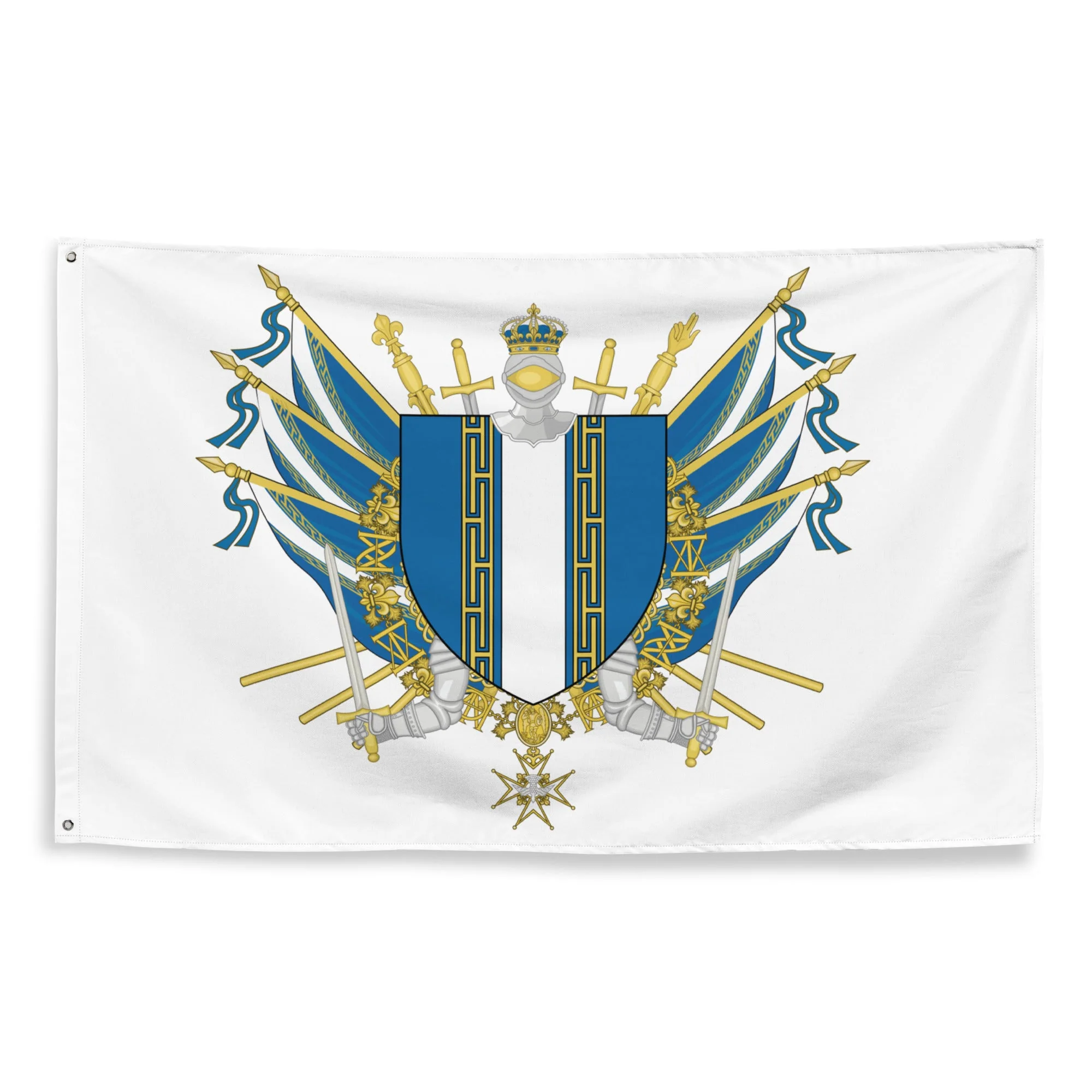 Drapeau - Blason de la Haute-Marne (52)