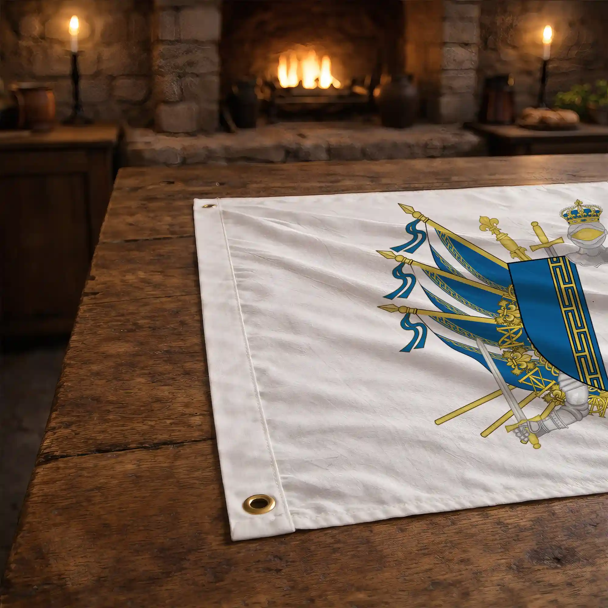 Drapeau - Blason de la Haute-Marne (52) - Image 4