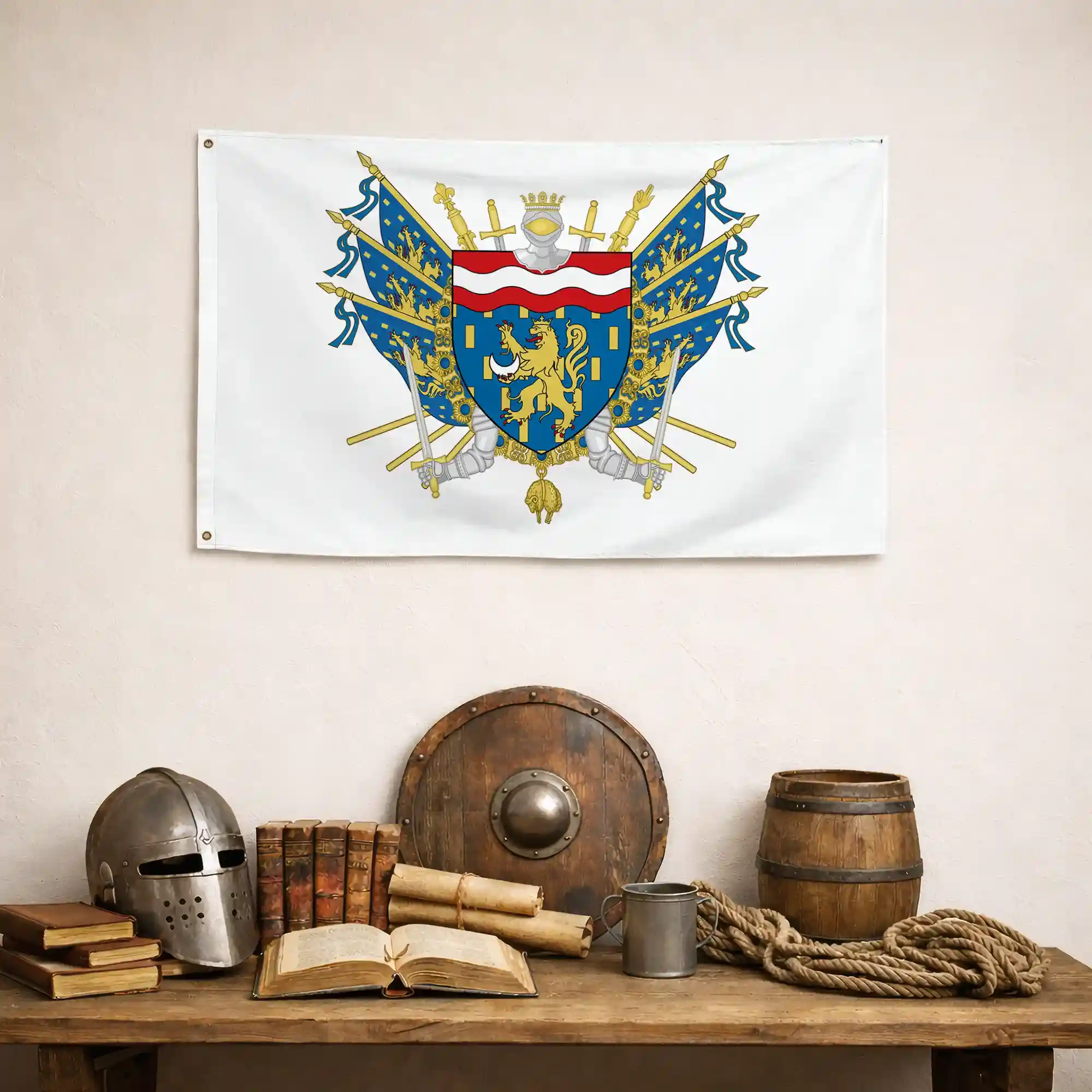 Drapeau - Blason de la Haute-Saône (70) - Image 5
