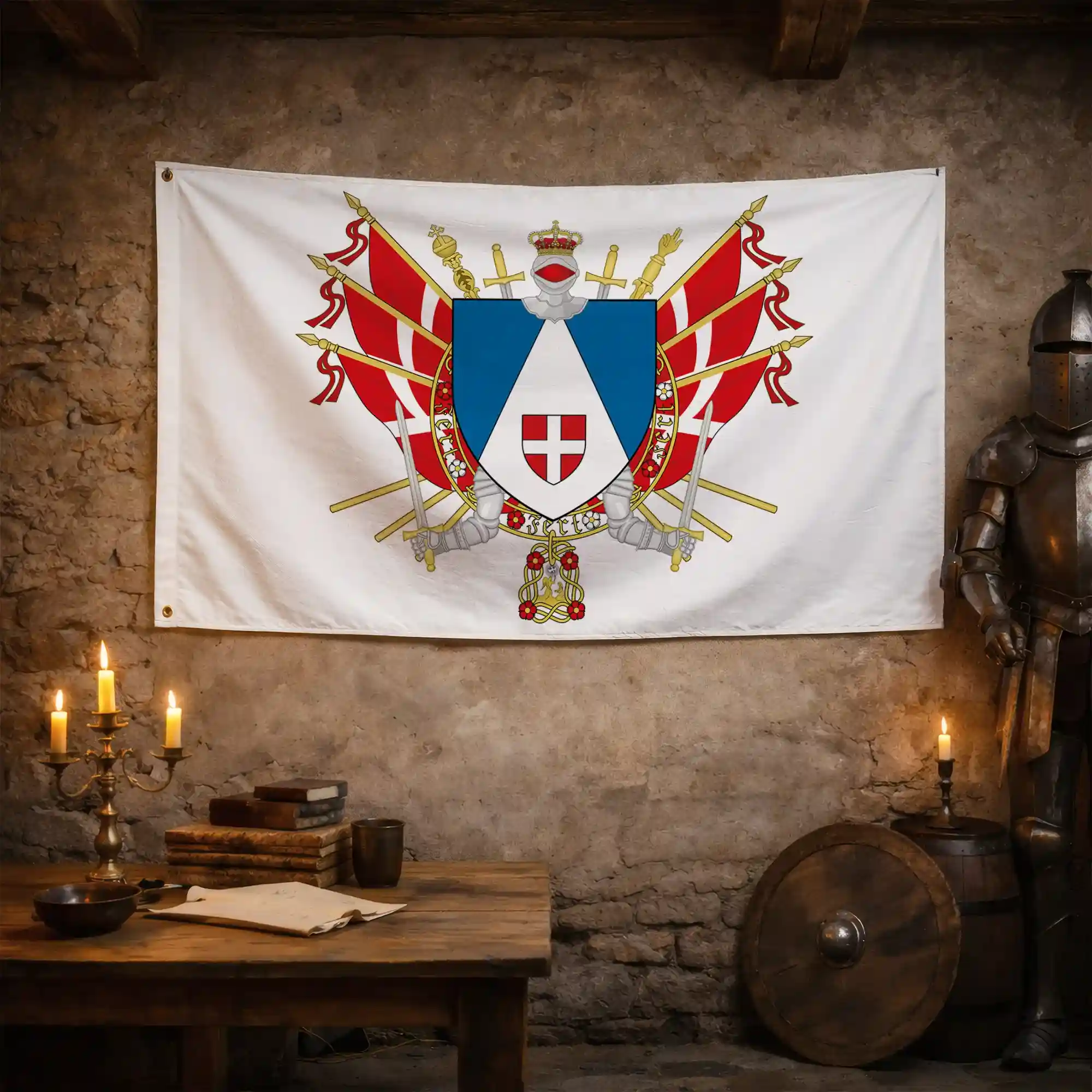 Drapeau - Blason de la Haute-Savoie (74) - Image 3
