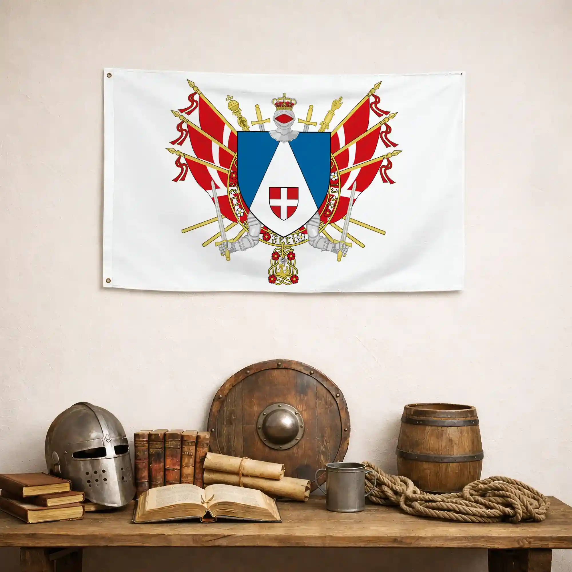 Drapeau - Blason de la Haute-Savoie (74) - Image 5