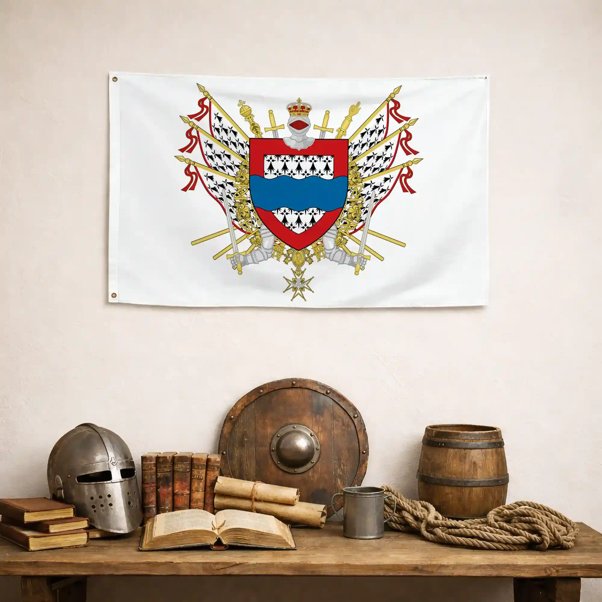 Drapeau - Blason de la Haute-Vienne (87) - Image 5