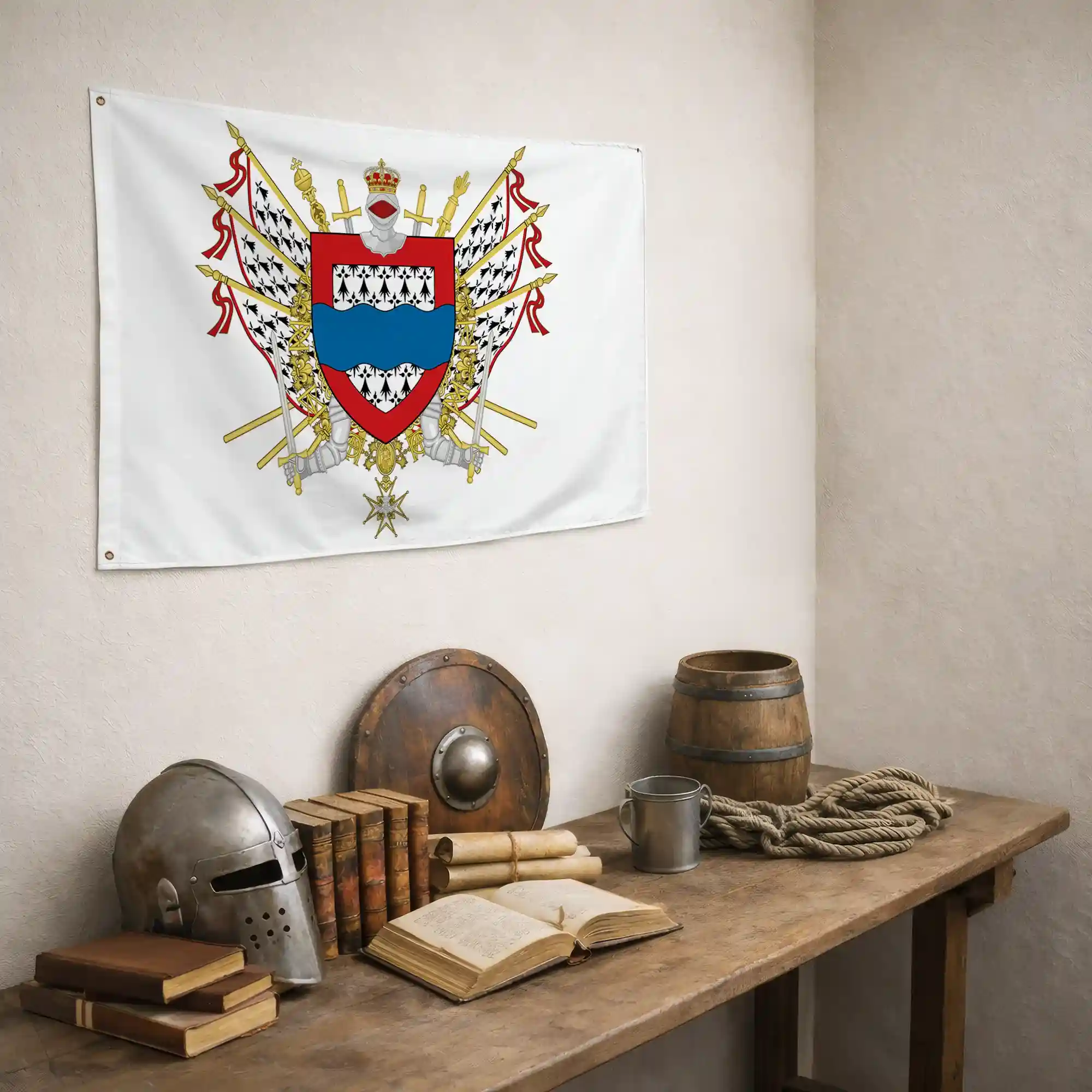 Drapeau - Blason de la Haute-Vienne (87) - Image 6