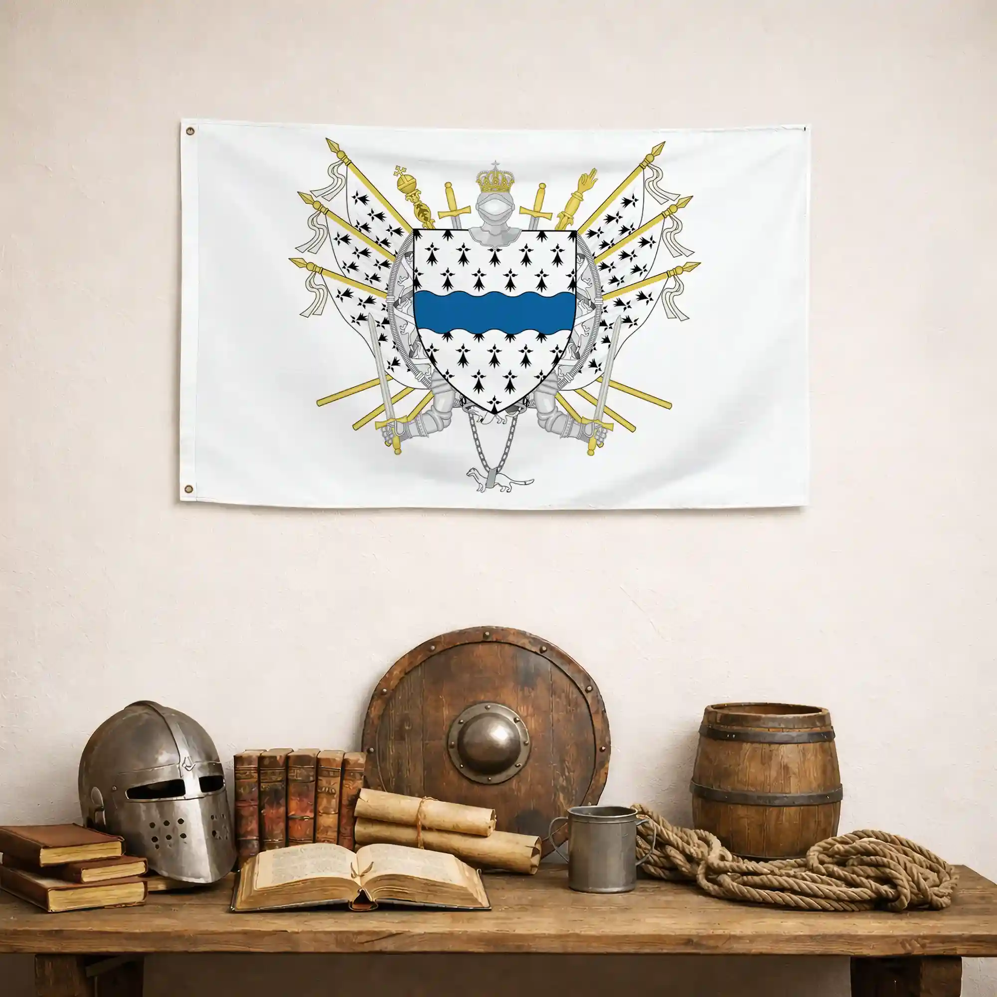 Drapeau - Blason de la Loire-Atlantique (44) - Image 5