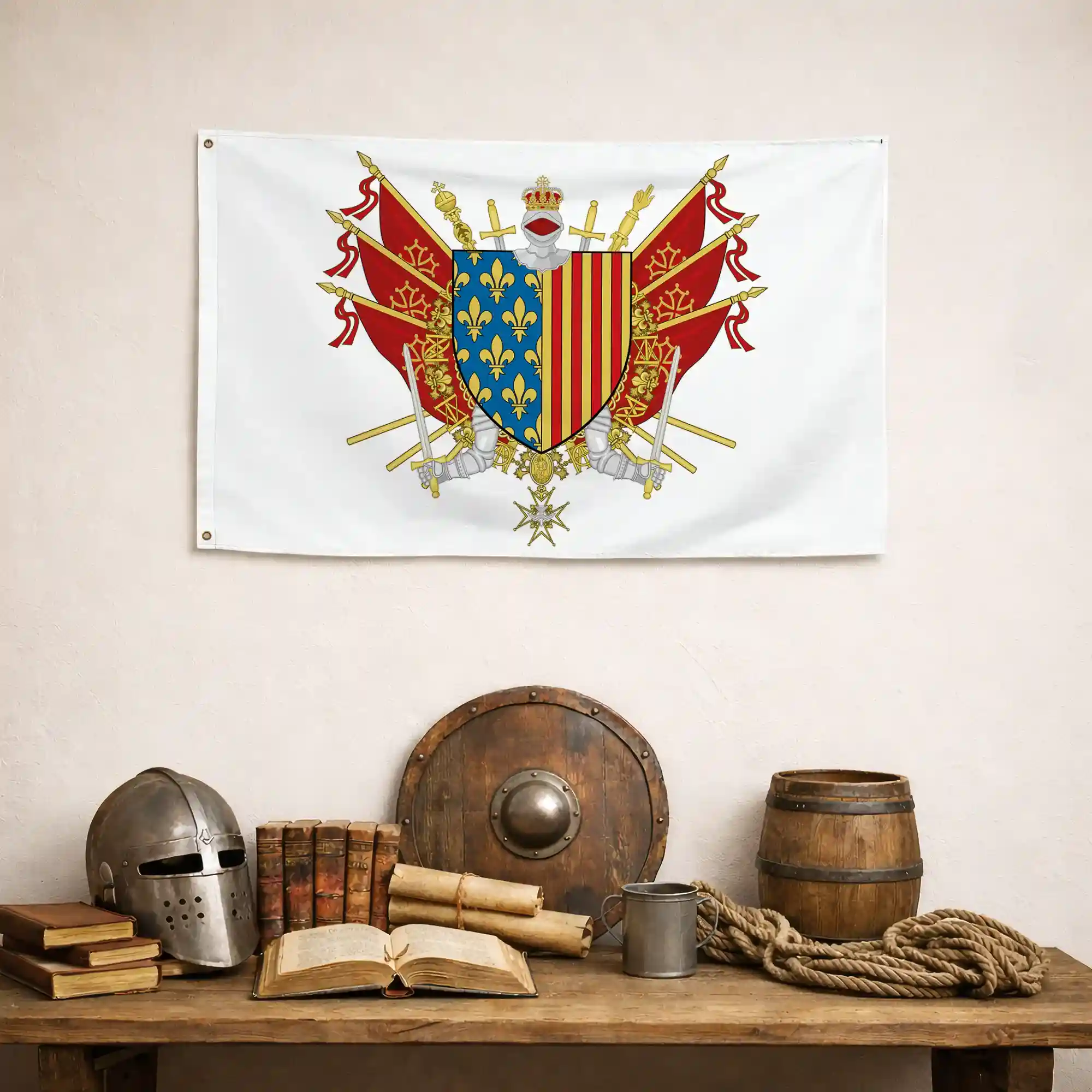 Drapeau - Blason de la Lozère (48) - Image 5