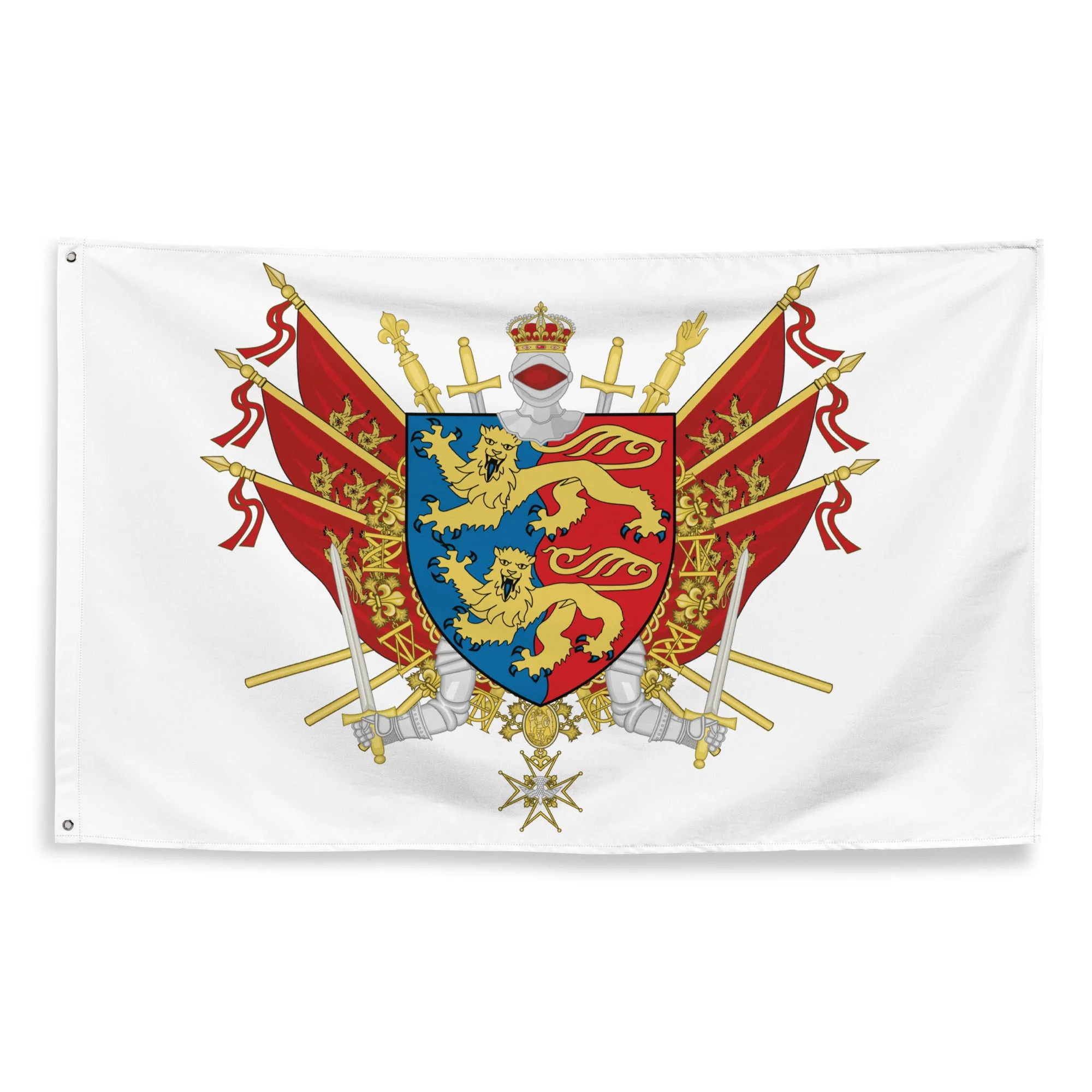 Drapeau - Blason de la Manche (50)